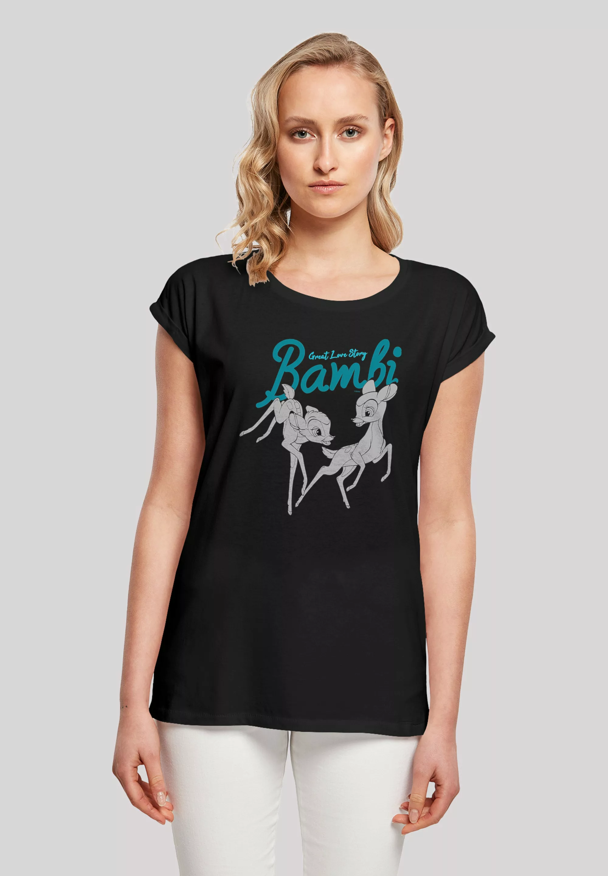 F4NT4STIC T-Shirt "Bambi Great Love Story", Damen,Premium Merch,Regular-Fit günstig online kaufen