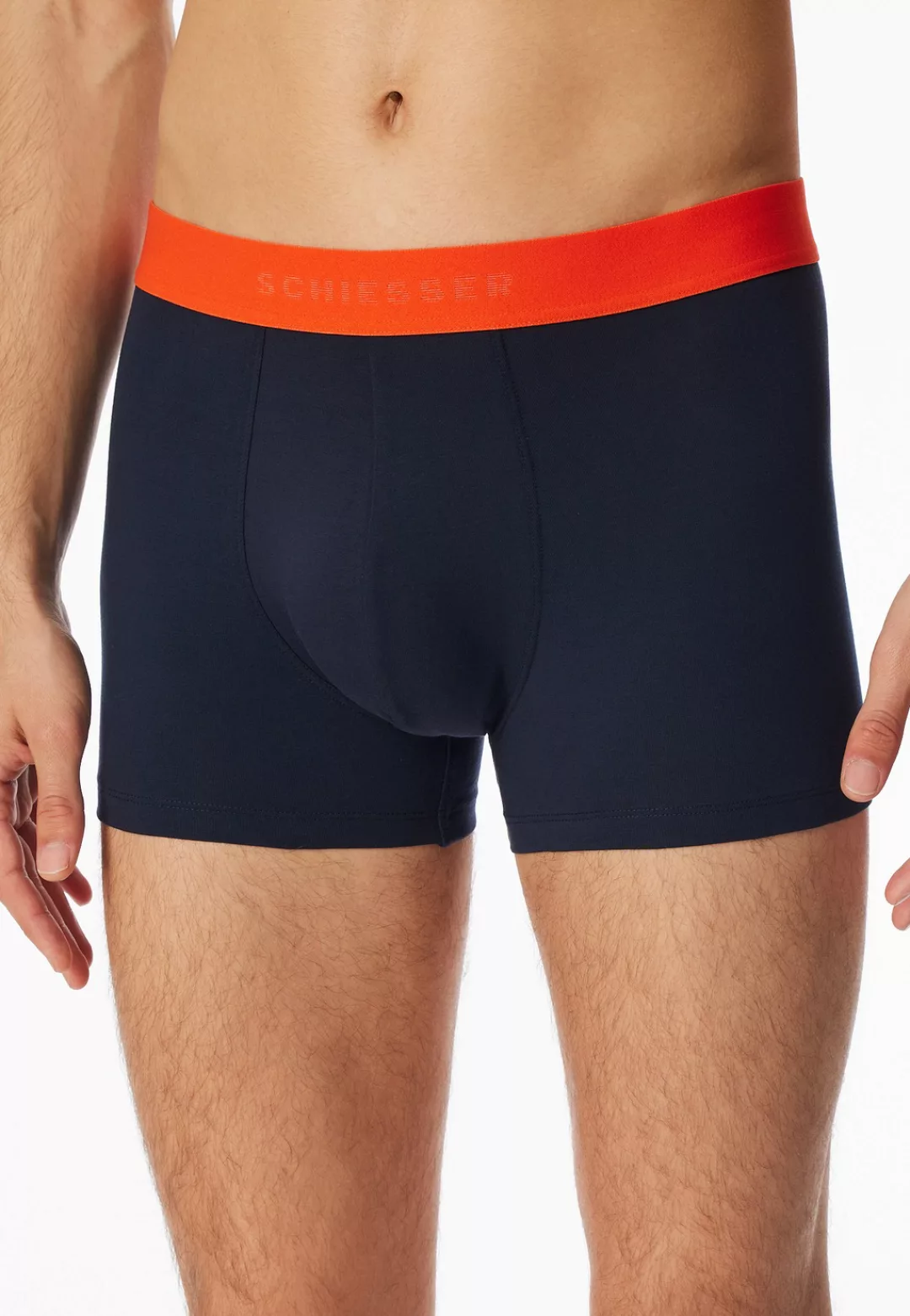 Schiesser Boxershorts ""95/5"", (5er Pack), farblich abgesetzter, sportlich günstig online kaufen