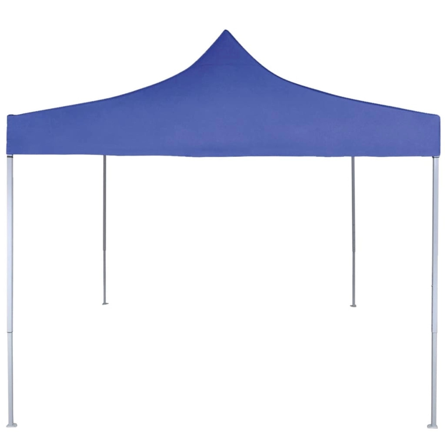 Profi-partyzelt Faltbar 2×2 M Stahl Blau günstig online kaufen