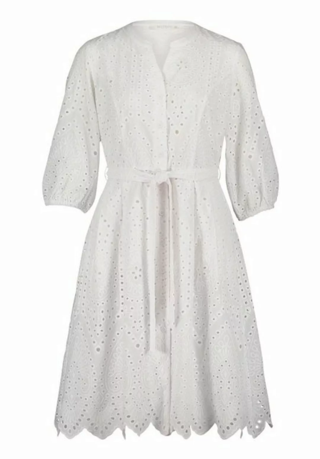 Betty&Co Sommerkleid Kleid Lang 1/2 Arm, Bright White günstig online kaufen