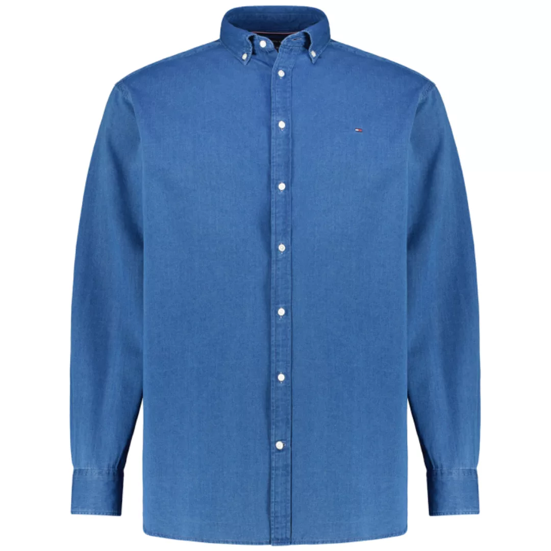 Tommy Hilfiger Big & Tall Jeanshemd "BT-CHAMBRAY SHIRT-B", in Großen Größen günstig online kaufen