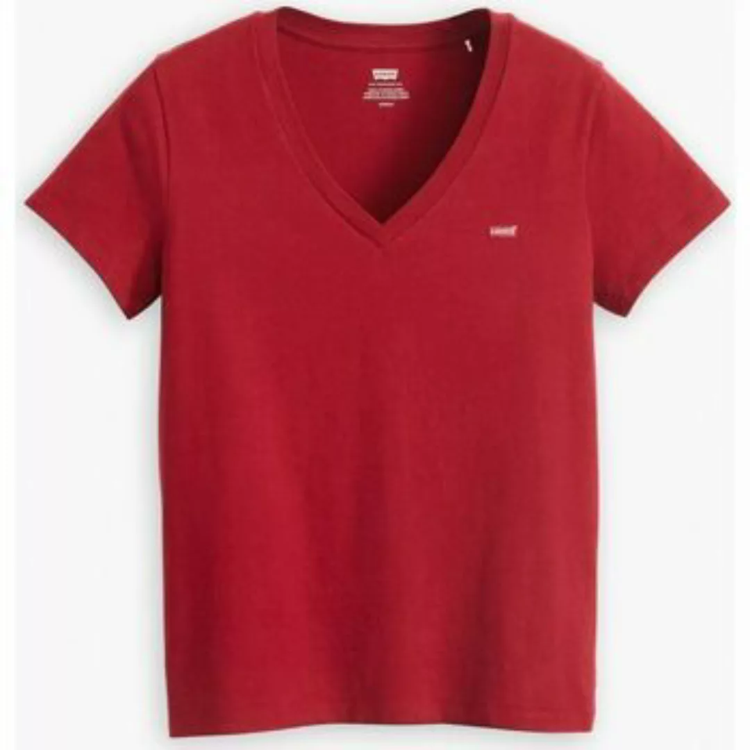 Levis  T-Shirts & Poloshirts 85341 0078 - PERFECT VNECK-SUN-DRIED TOMATO günstig online kaufen