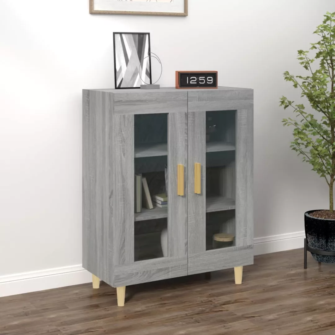 Vidaxl Sideboard Grau Sonoma 69,5x34x90 Cm Holzwerkstoff günstig online kaufen