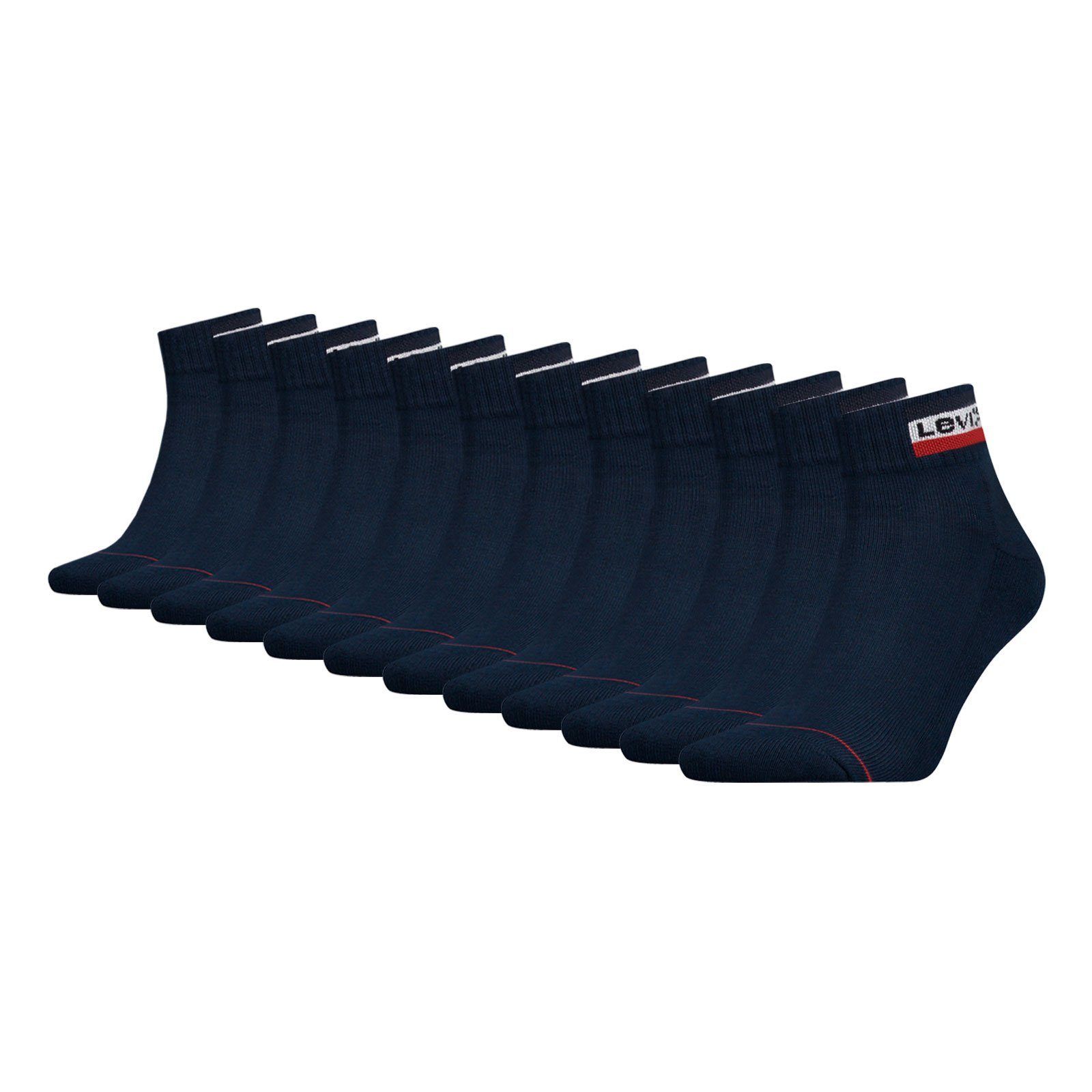 Levi's® Kurzsocken Mid Cut (6-Paar) mit günstig online kaufen