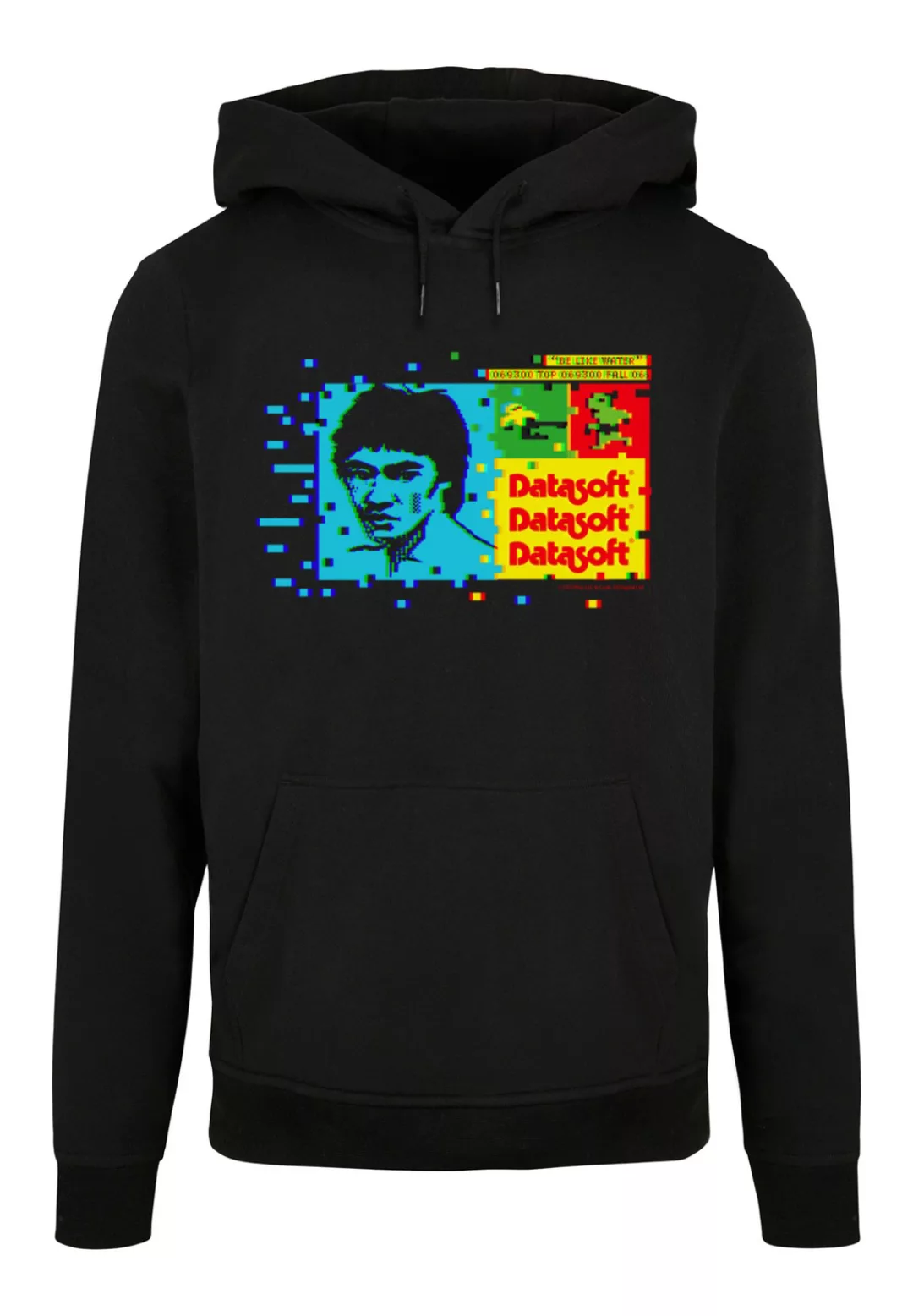 F4NT4STIC Kapuzenpullover "Retro Gaming Bruce Lee Be Like Water", Print günstig online kaufen