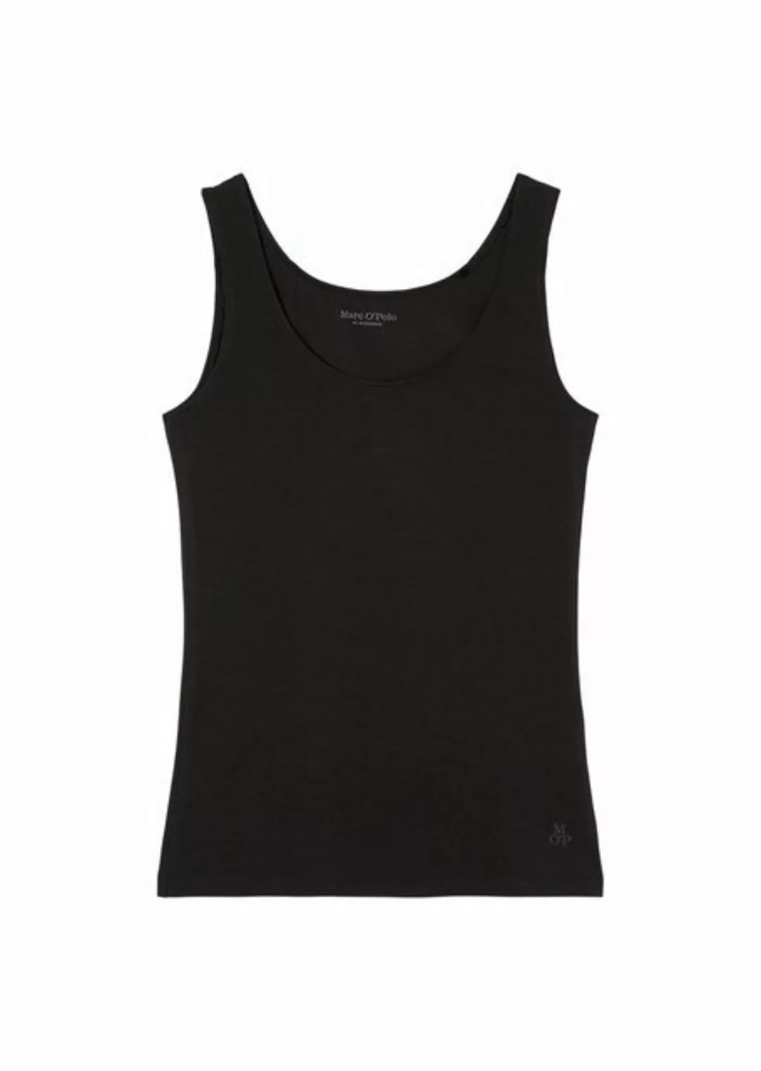 Marc O'Polo Tanktop Essentials mit kleinem Logo am Saum günstig online kaufen