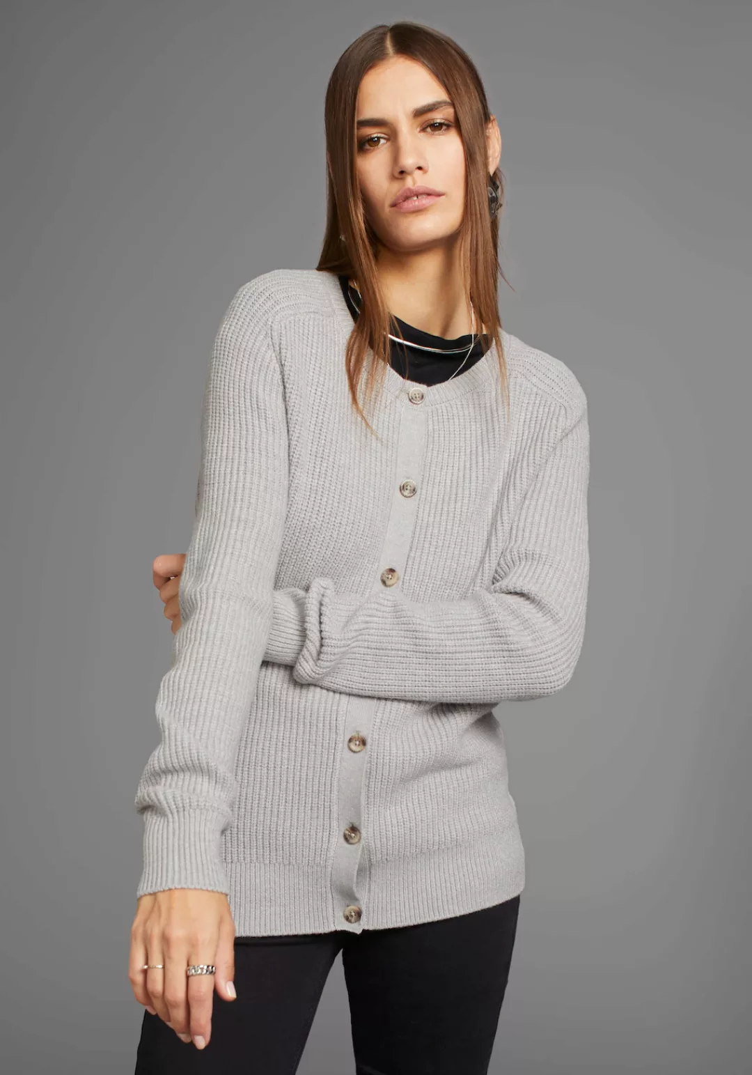 HECHTER PARIS Cardigan, mit Knopfleiste - NEUE KOLLEKTION günstig online kaufen