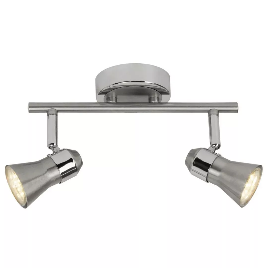 LED-Deckenstrahler Sanny, eisen/chrom, Breite 31,5 cm Metall günstig online kaufen