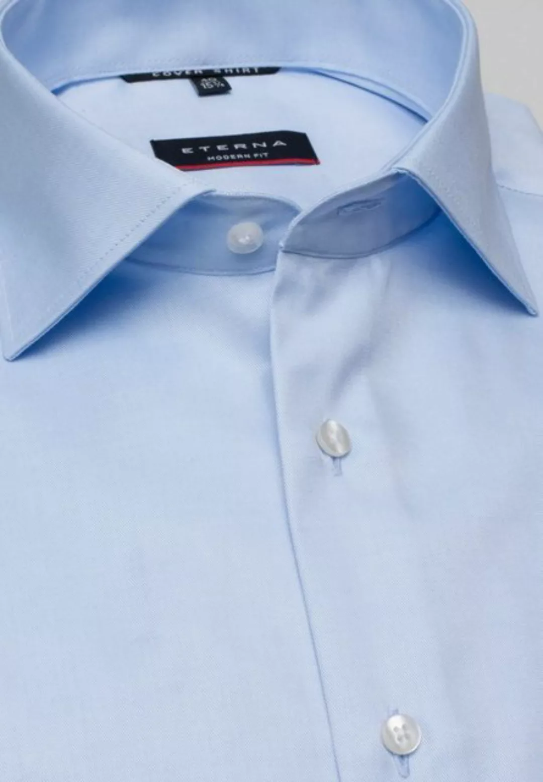 Eterna Blusenshirt Hemd 8817 C19K, hellblau günstig online kaufen