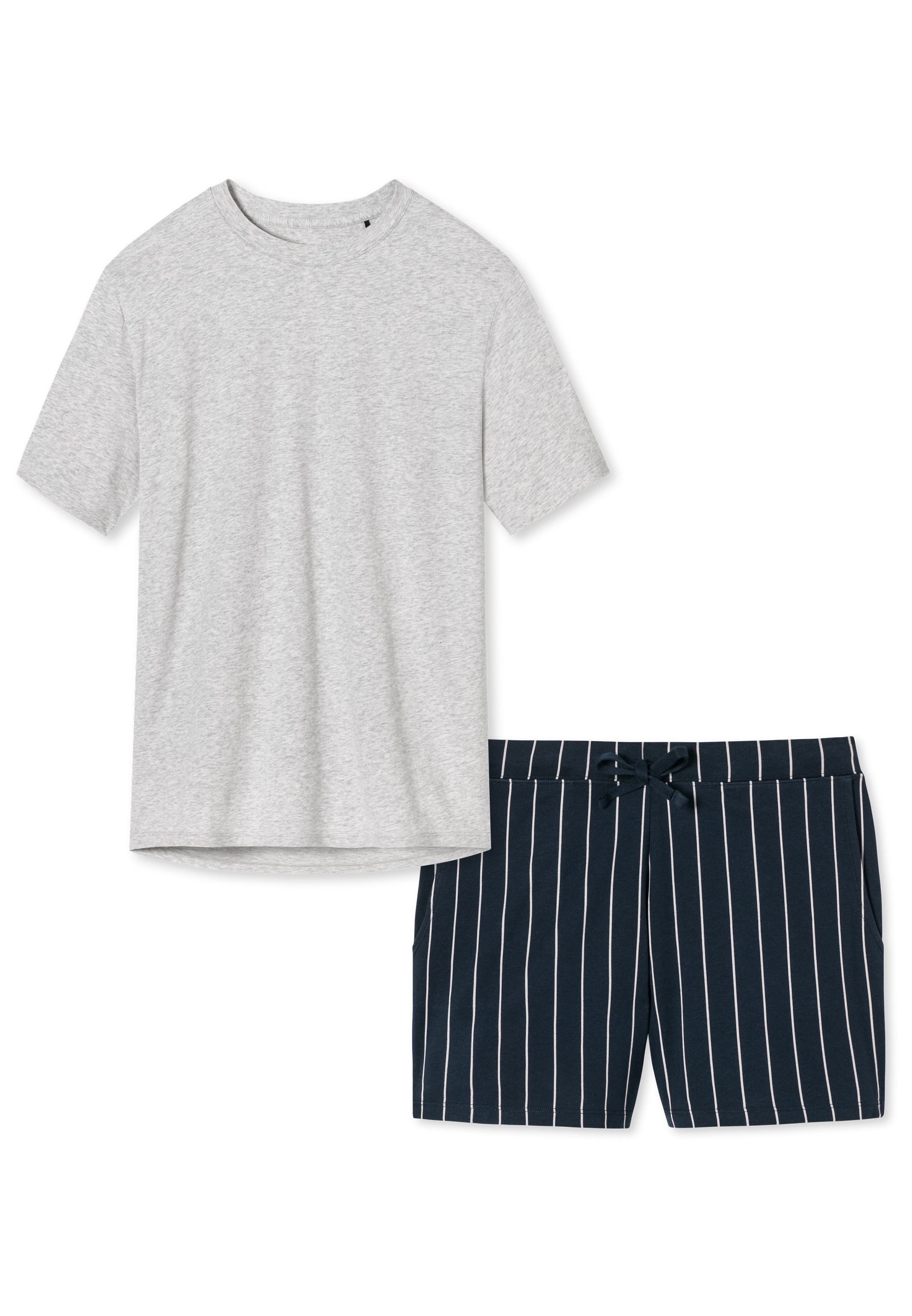 Schiesser Pyjama Organic Cotton (Set, 2 günstig online kaufen