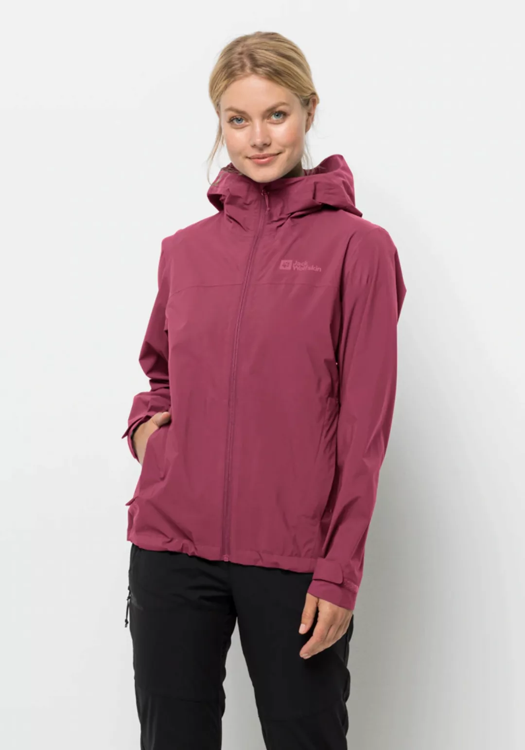 Jack Wolfskin Outdoorjacke "ELSBERG 2.5L JKT W", mit Kapuze günstig online kaufen