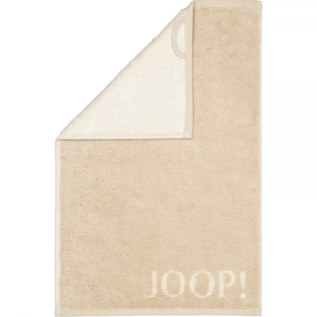 JOOP! Classic - Doubleface 1600 - Farbe: Sand - 30 - Gästetuch 30x50 cm günstig online kaufen