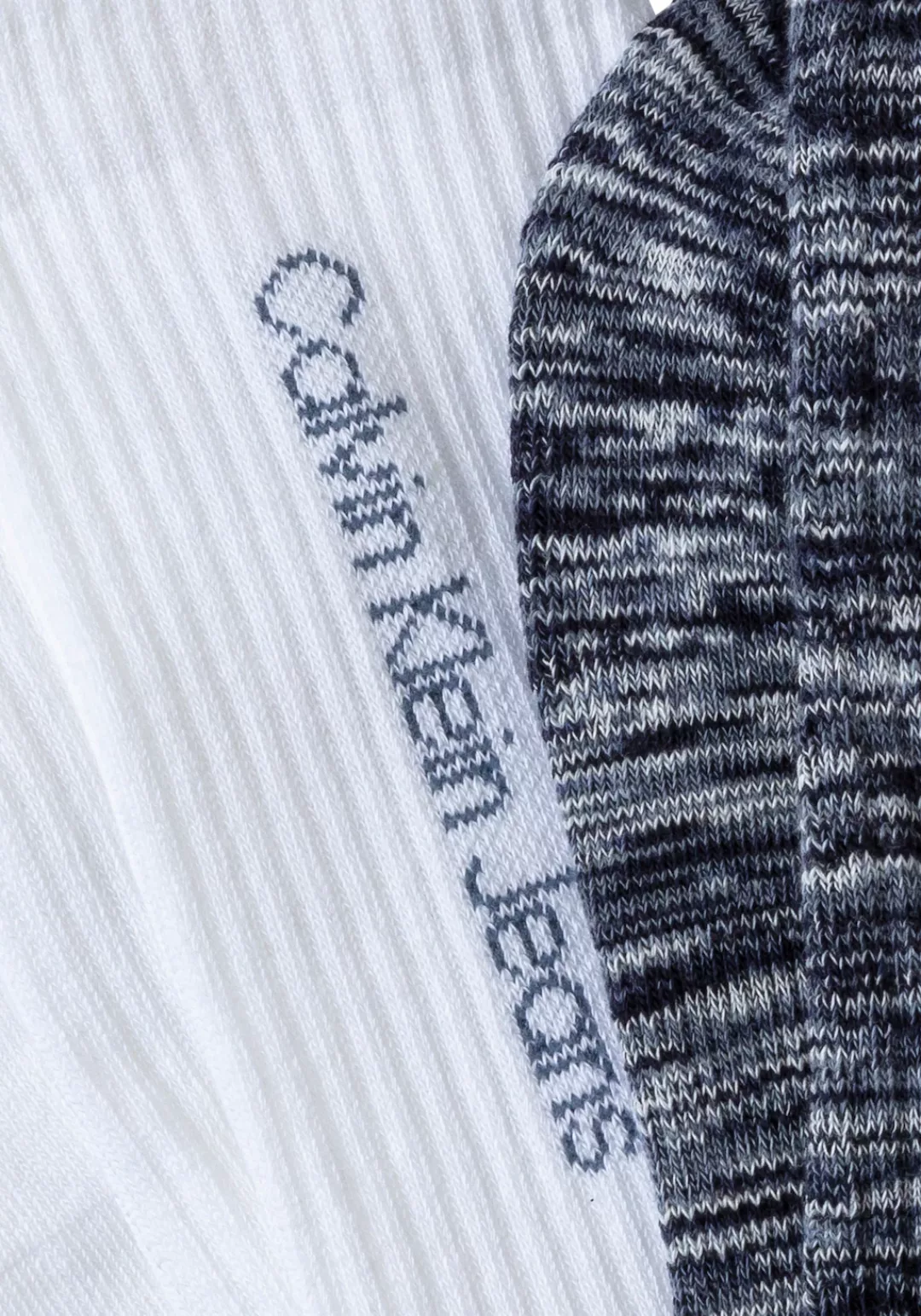 Calvin Klein Jeans Socken, (2 Paar), mit seitlichem Logoschriftzug günstig online kaufen