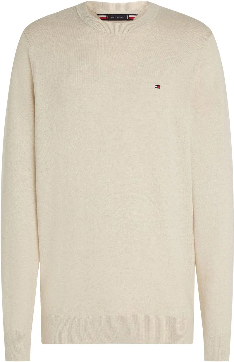 Tommy Hilfiger Pullover Kaschmir Ecru - Größe L günstig online kaufen