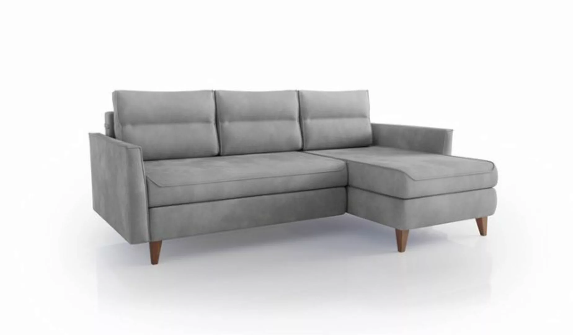 Hygger Möbelhaus Ecksofa Loki Sofa L Form Bettfunktion und Bettkasten, incl günstig online kaufen