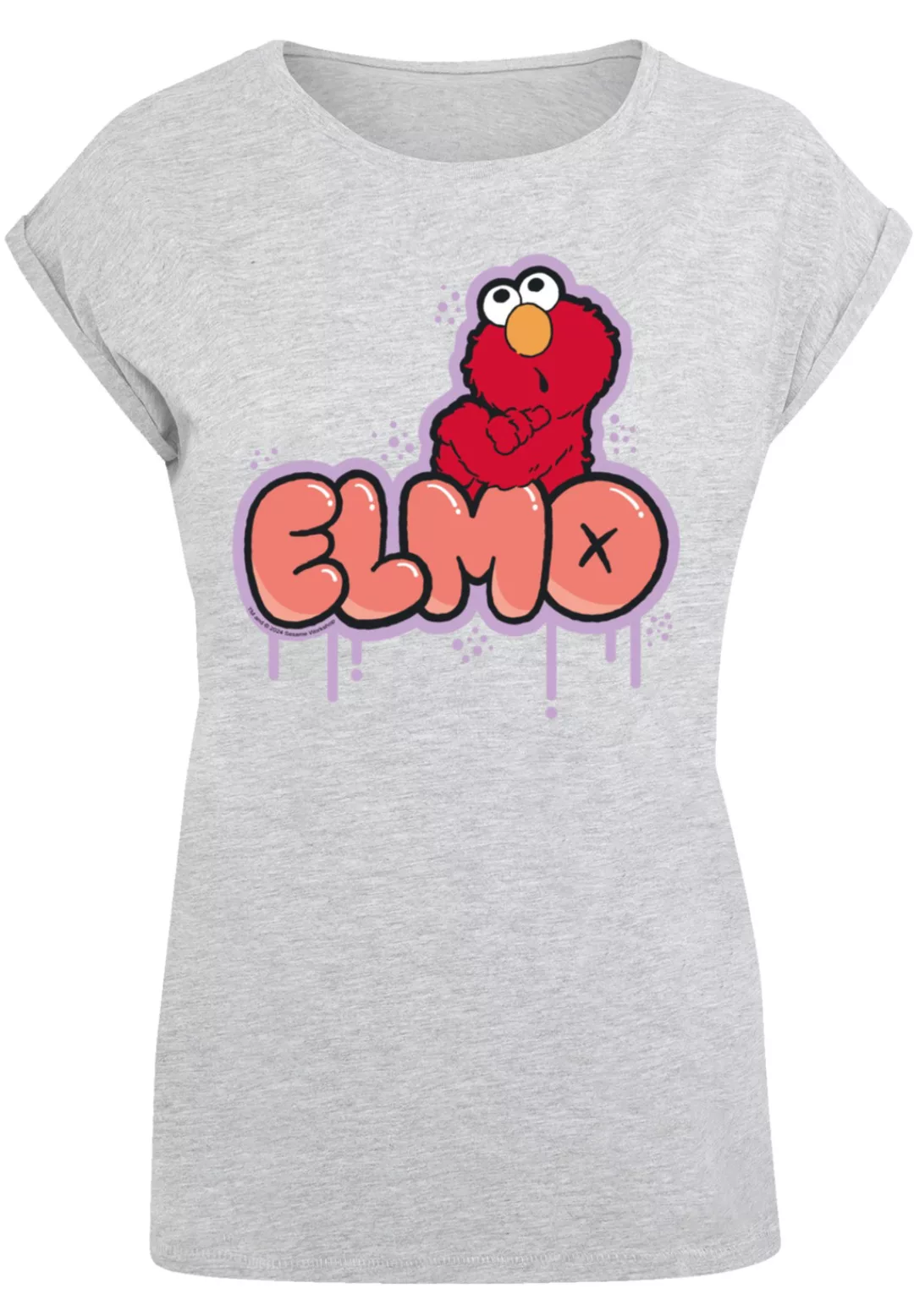 F4NT4STIC T-Shirt "Sesamstraße Elmo NO", Premium Qualität, Weihnachts-Kolle günstig online kaufen