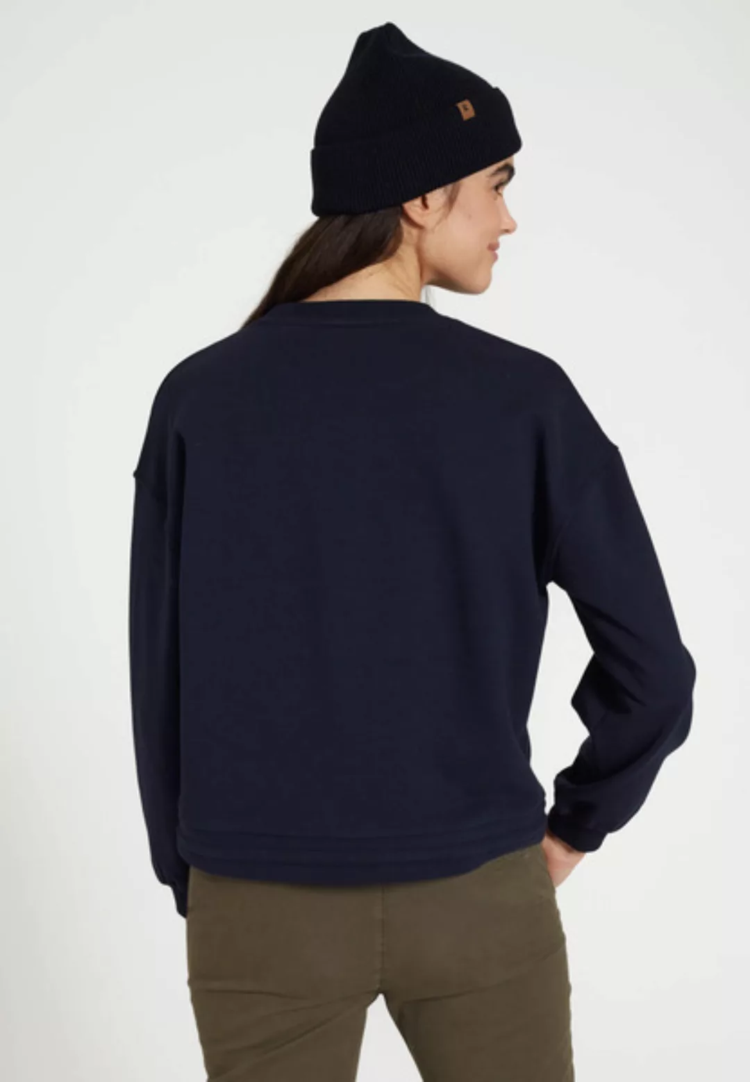 Frauen Sweatshirt Aus Weicher Baumwolle (Bio) | Sweatshirt Gazania günstig online kaufen