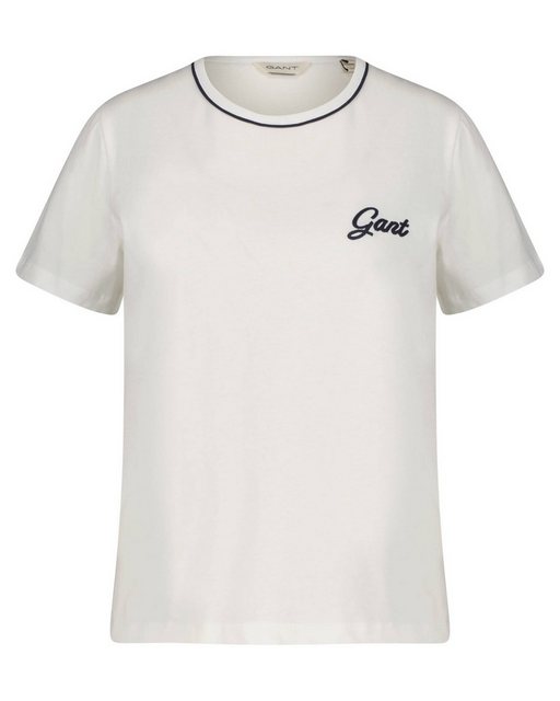 Gant T-Shirt Damen T-Shirt mit Logo (1-tlg) günstig online kaufen