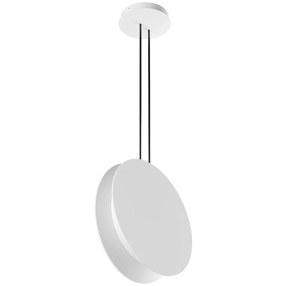 LED Pendelleuchte Yo-Yo in Weiß 16W 1844lm 2700K günstig online kaufen