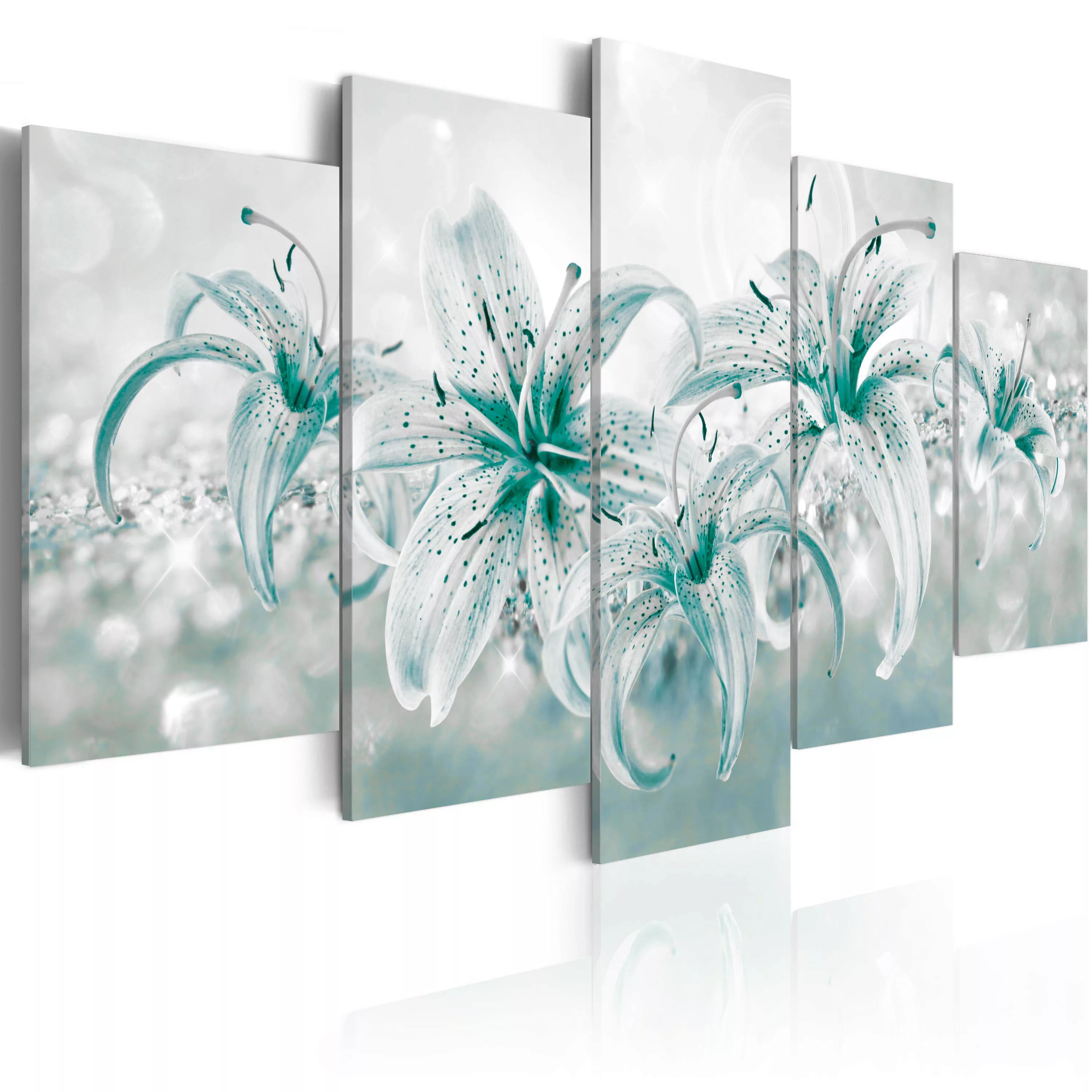Wandbild - Sapphire Lilies günstig online kaufen