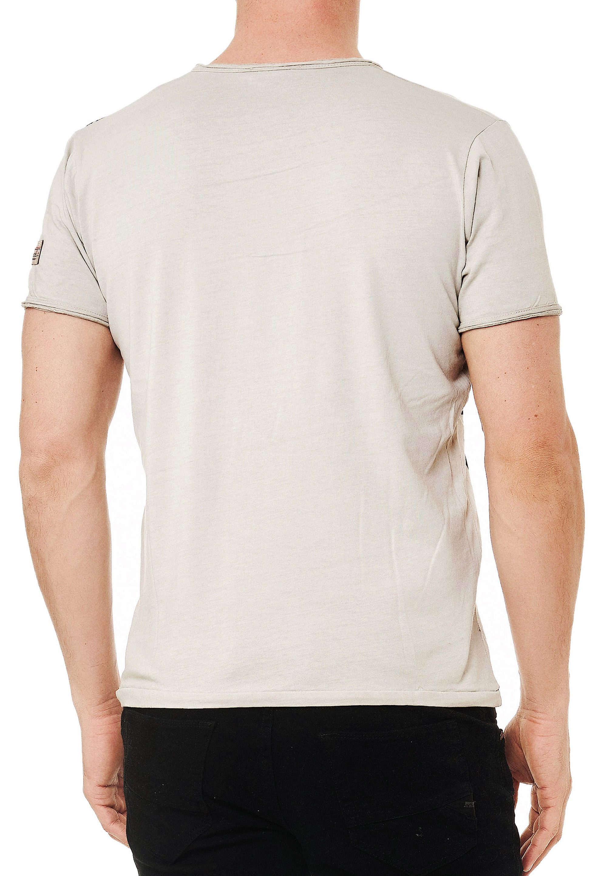 R-NEAL T-Shirt T-Shirt Rundhals USA Eagle günstig online kaufen