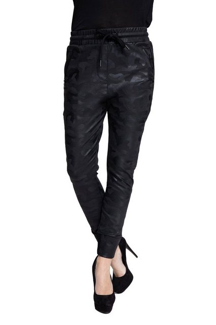 Zhrill Chinos Jogger Pants FABIA Black (0-tlg) angenehmer Tragekomfort günstig online kaufen