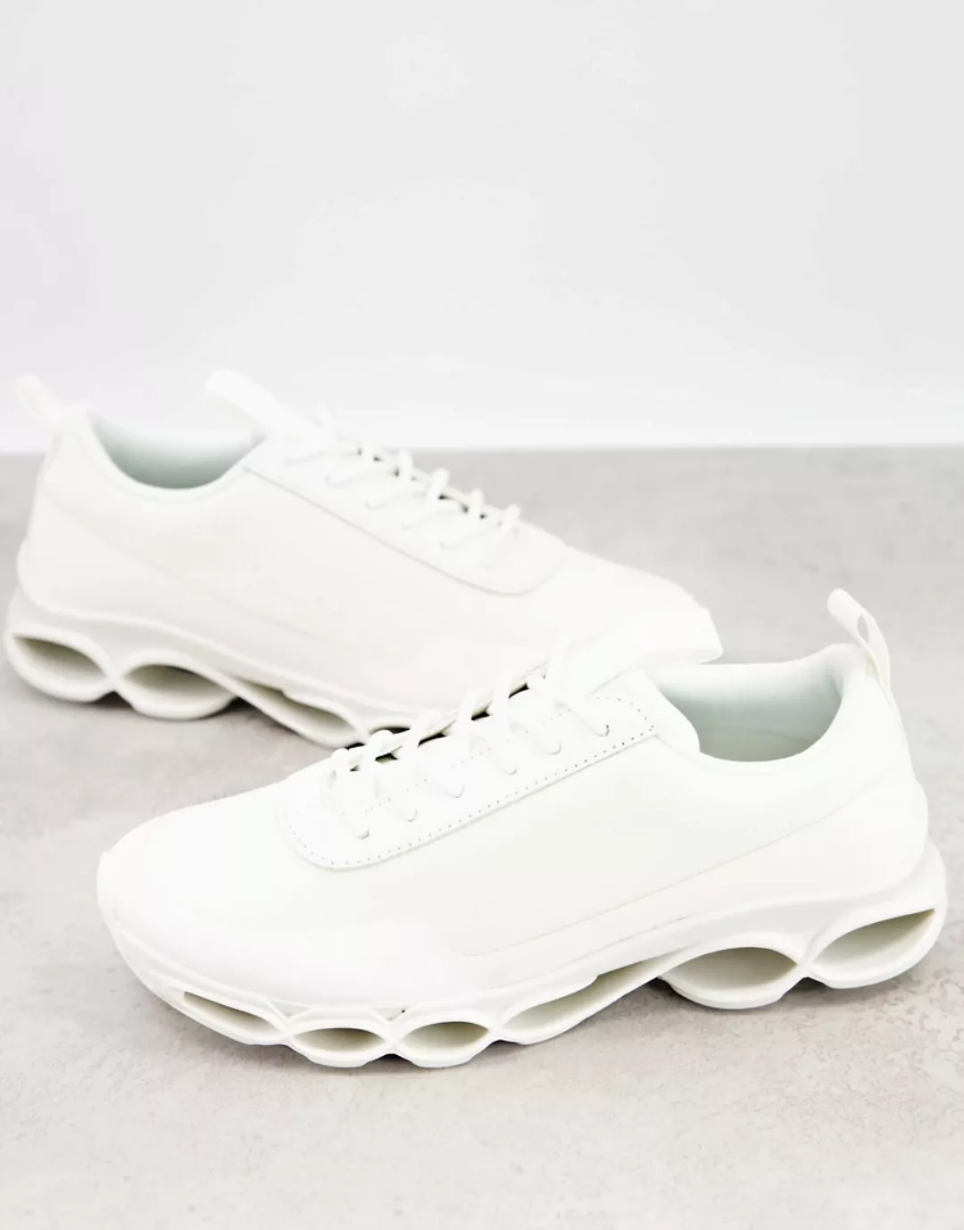 ASOS DESIGN – Dorla – Sneaker in Weiß günstig online kaufen