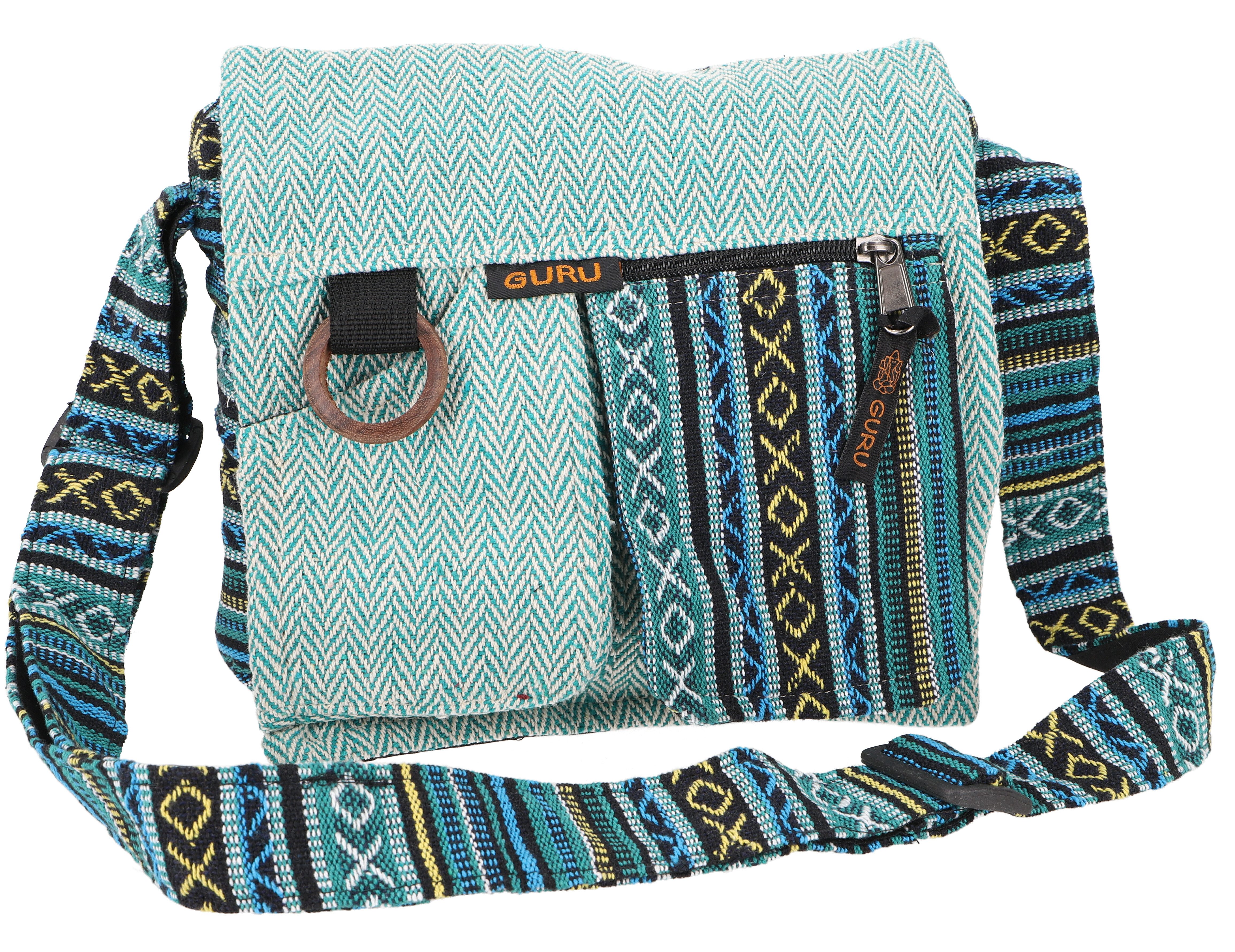 Guru-Shop Schultertasche Boho Schultertasche, Hippie Tasche, günstig online kaufen