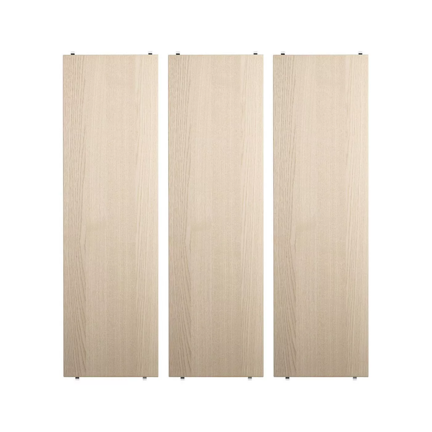 Regal String® System holz beige / L 78 x T 30 cm - 3er-Set - String Furnitu günstig online kaufen