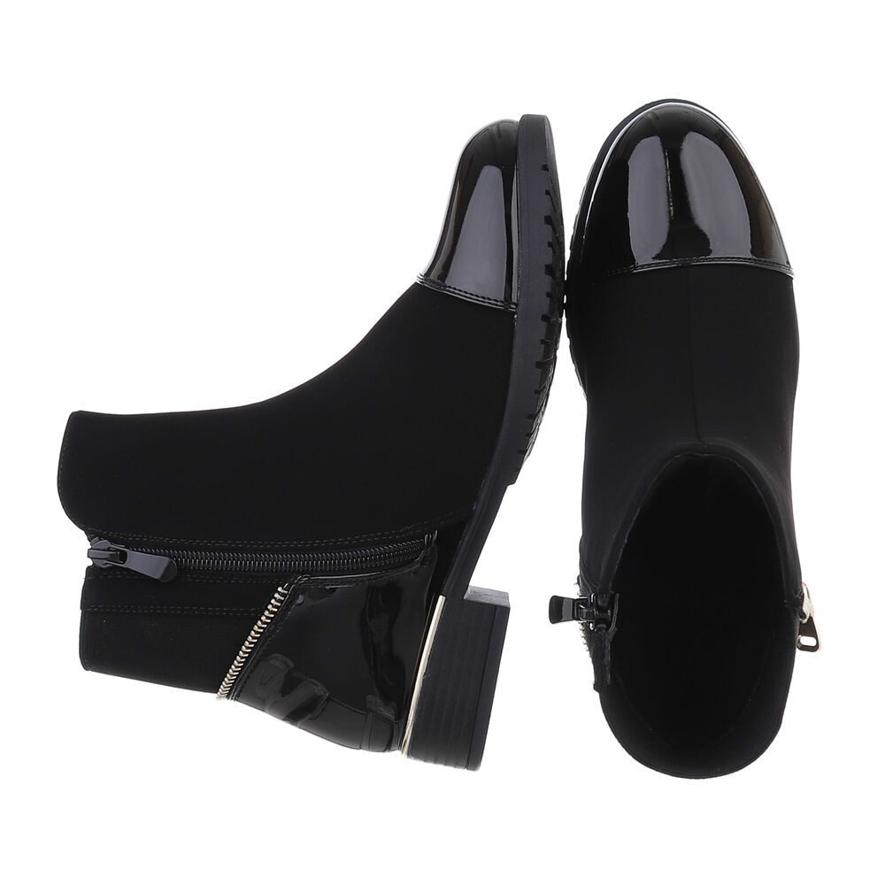 Ital-Design Damen Elegant Stiefelette (87417713) Blockabsatz günstig online kaufen