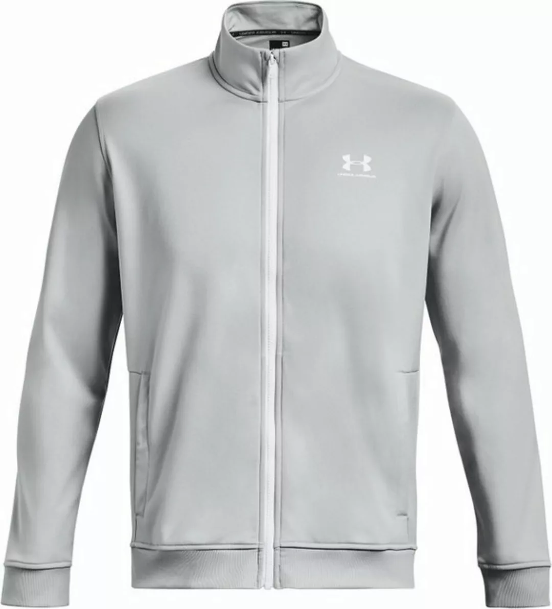 Under Armour® Kurzarmshirt SPORTSTYLE TRICOT JACKET MOD GRAY günstig online kaufen