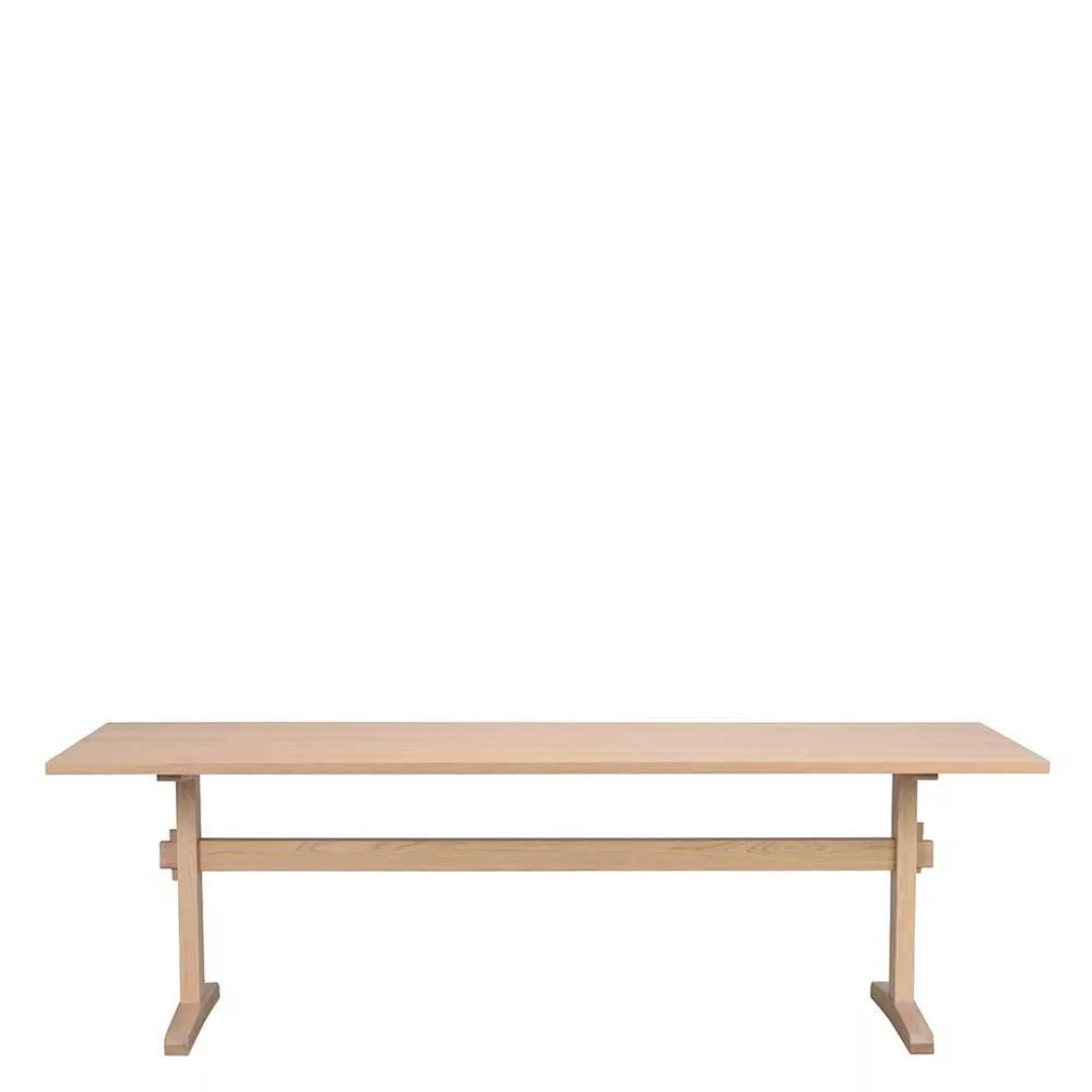 Tisch Esszimmer in Holz White Wash Landhausstil günstig online kaufen