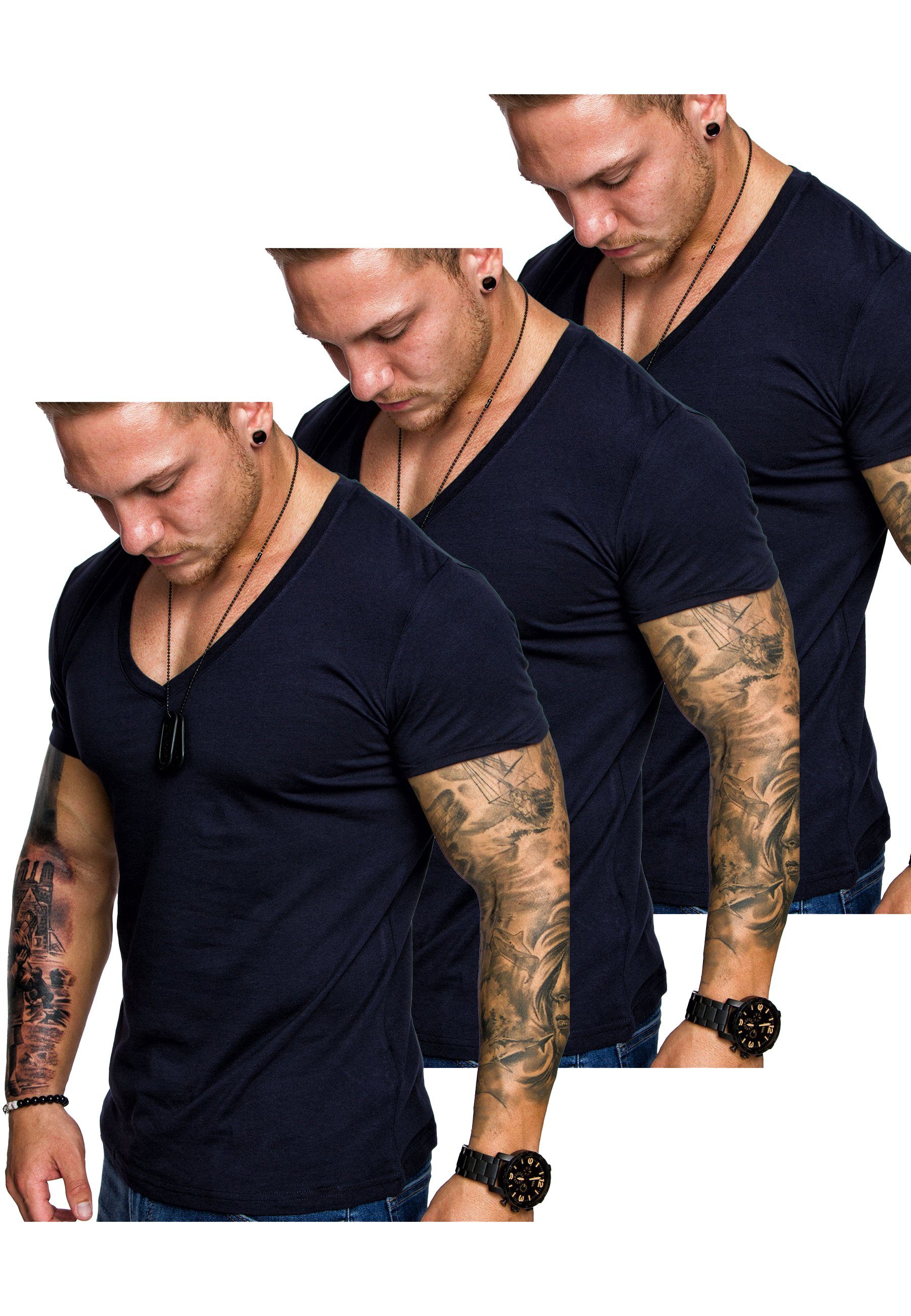 Amaci&Sons T-Shirt 3. EUGENE Herren 3er-Pack günstig online kaufen