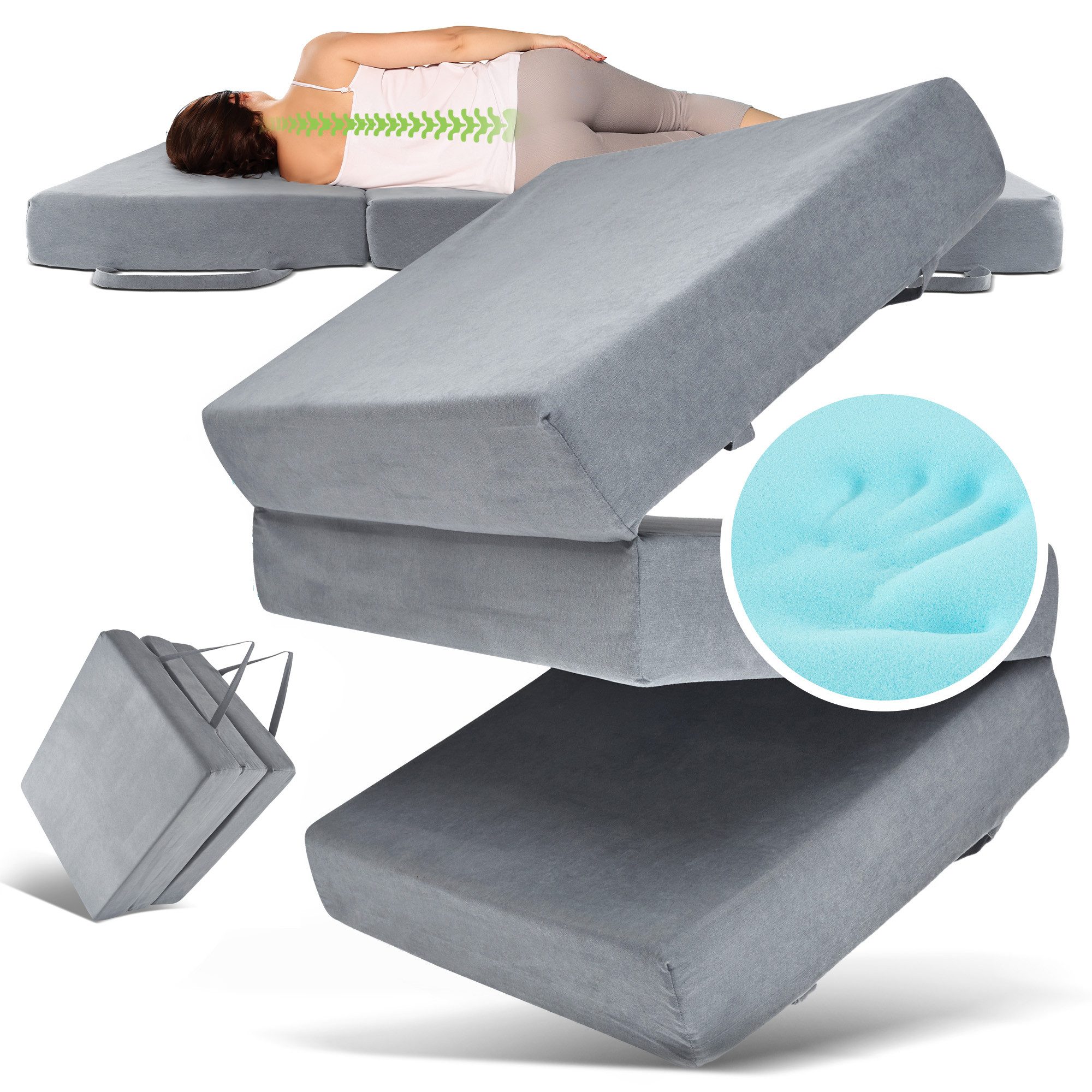 Klappmatratze Gästebett, Herlag, 14 cm hoch, günstig online kaufen