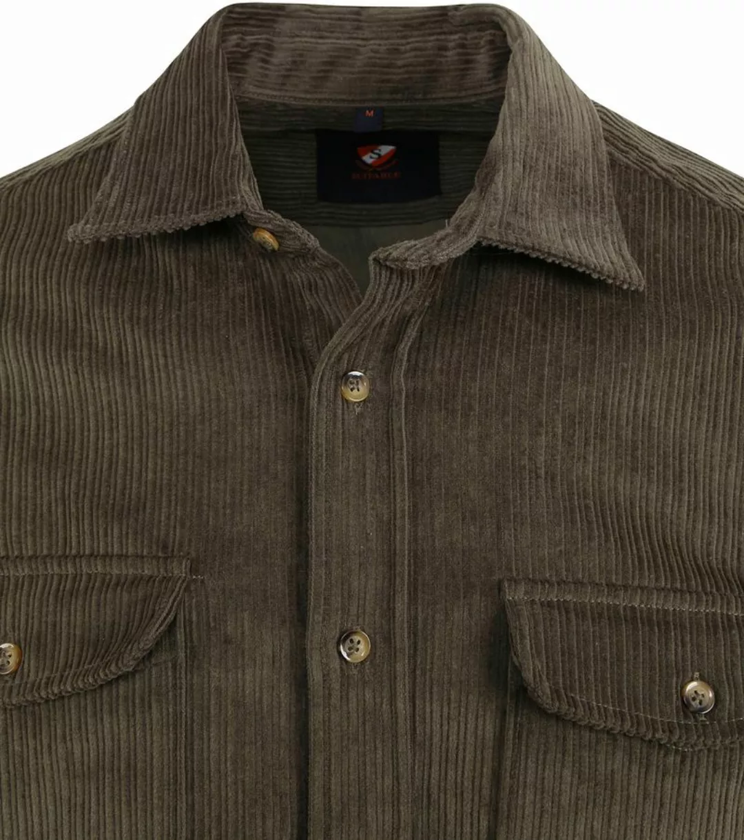 Suitable Überhemd Corduroy Dunkelgrün - Größe XXL günstig online kaufen