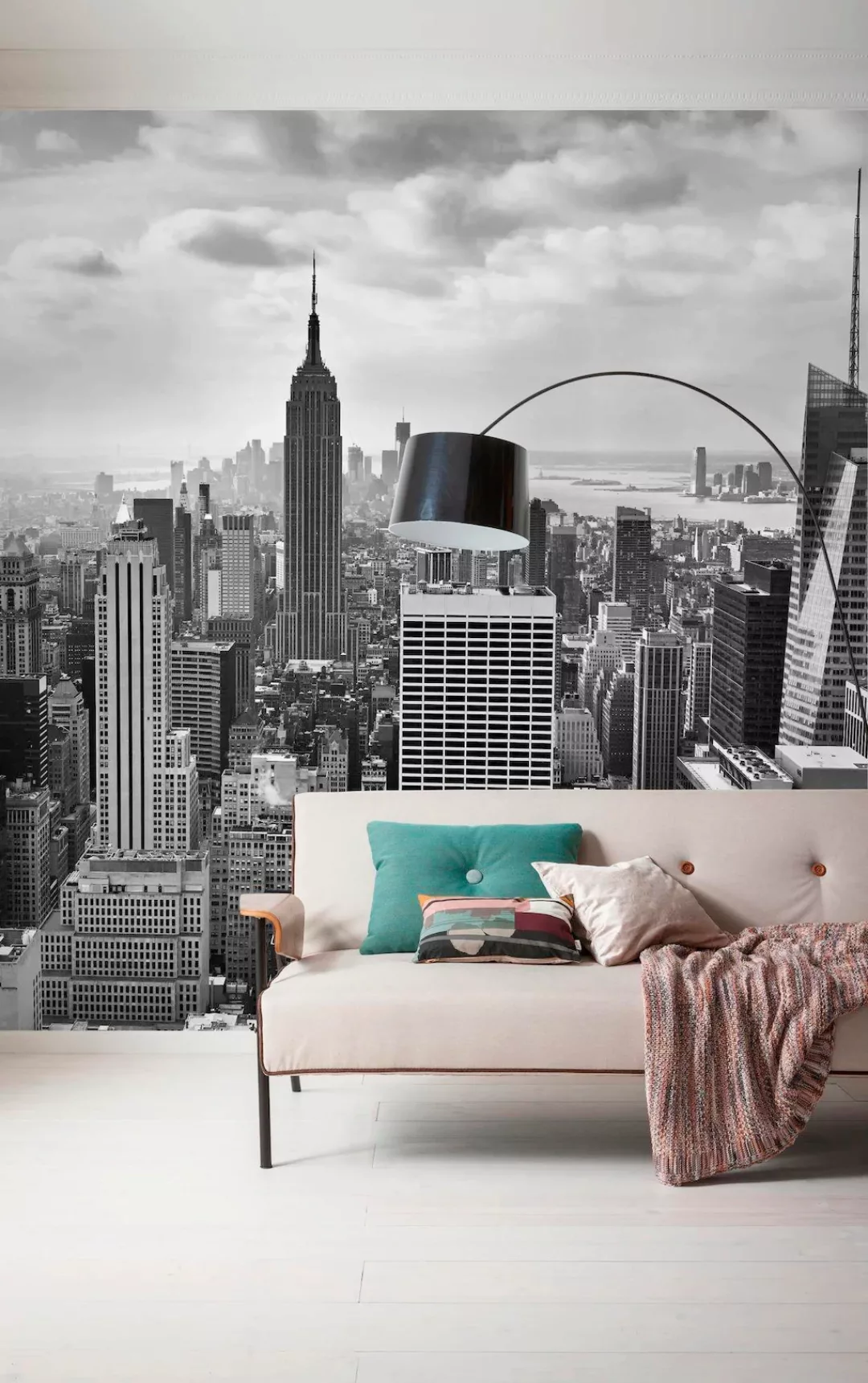 Komar Vliestapete »NYC Black and White«, 300x250 cm (Breite x Höhe), Vliest günstig online kaufen