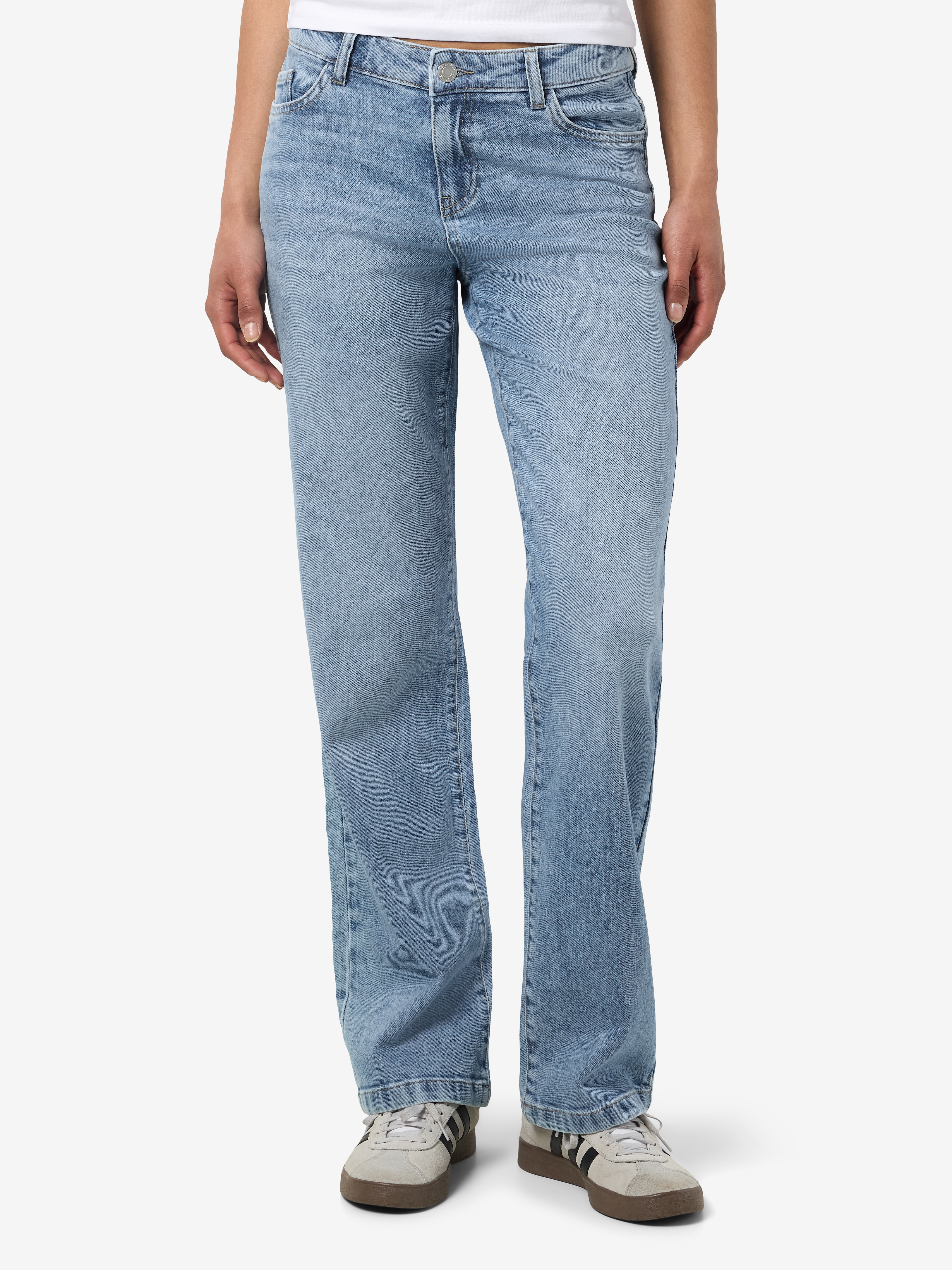 Noisy may Low-rise-Jeans "NMNILA LW WIDE JEANS AZ435LB NOOS" günstig online kaufen