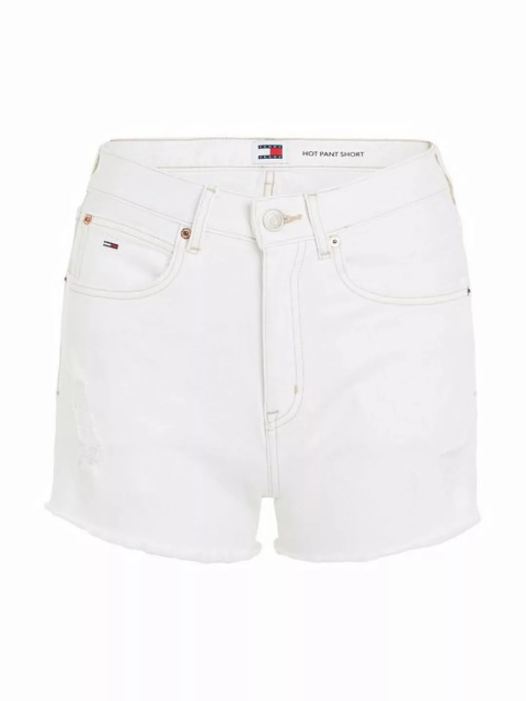 Tommy Jeans Shorts HOT PANT BH0199 mit Destroyed Effekten & ausgefranstem S günstig online kaufen