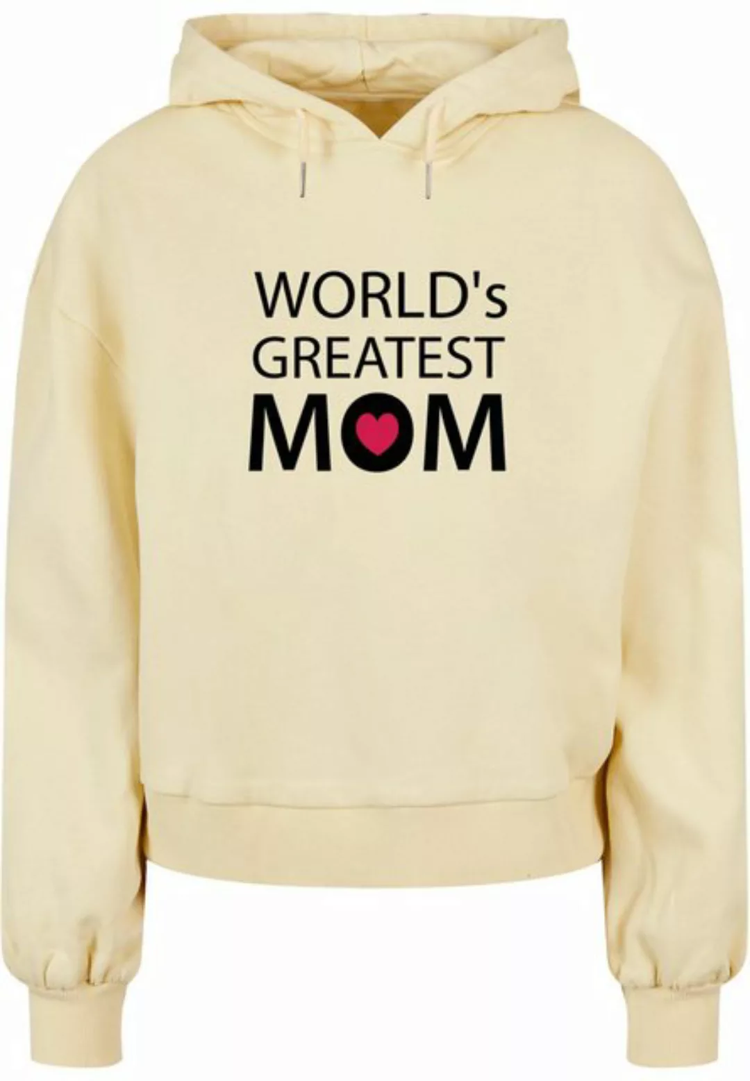 Merchcode Kapuzenpullover "Damen Ladies Mothers Day - Greatest mom Oversize günstig online kaufen