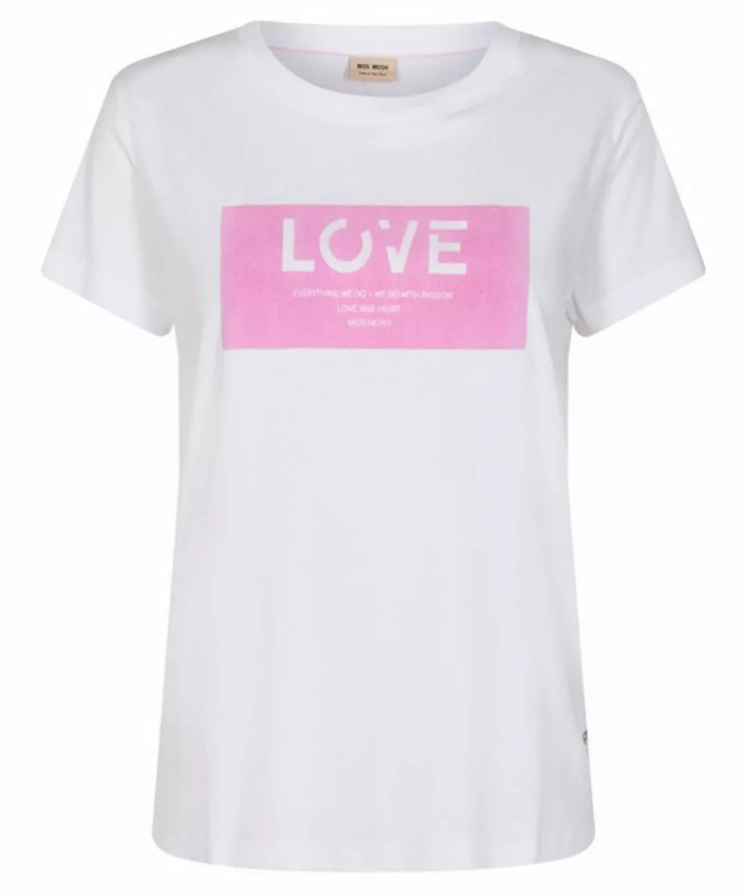 Mos Mosh T-Shirt Damen T-Shirt "Cherie O-S/S Tee" Slim Fit (1-tlg) günstig online kaufen