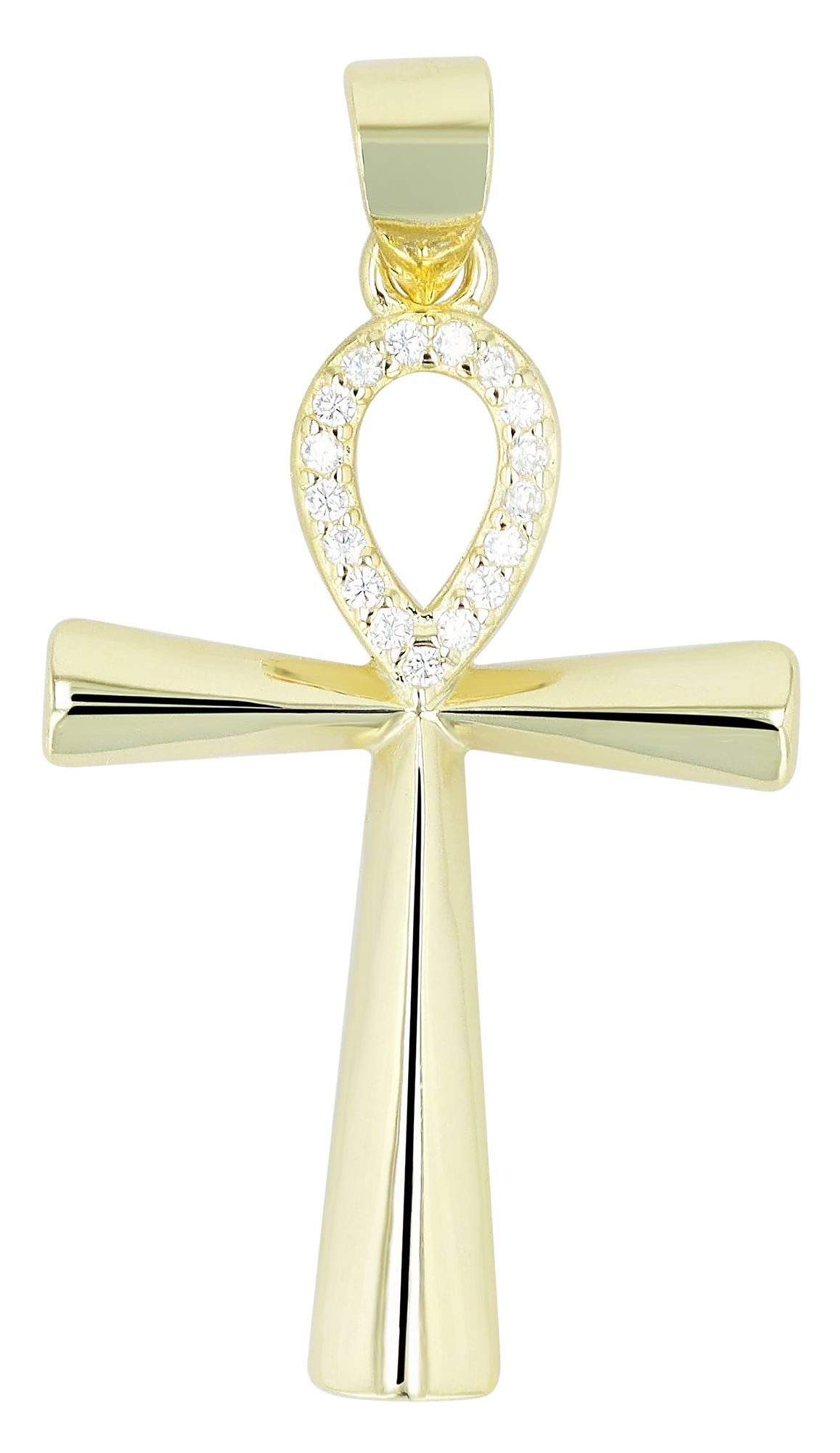 AKZENT Kettenanhänger Ankh 925/- Echt Silber günstig online kaufen