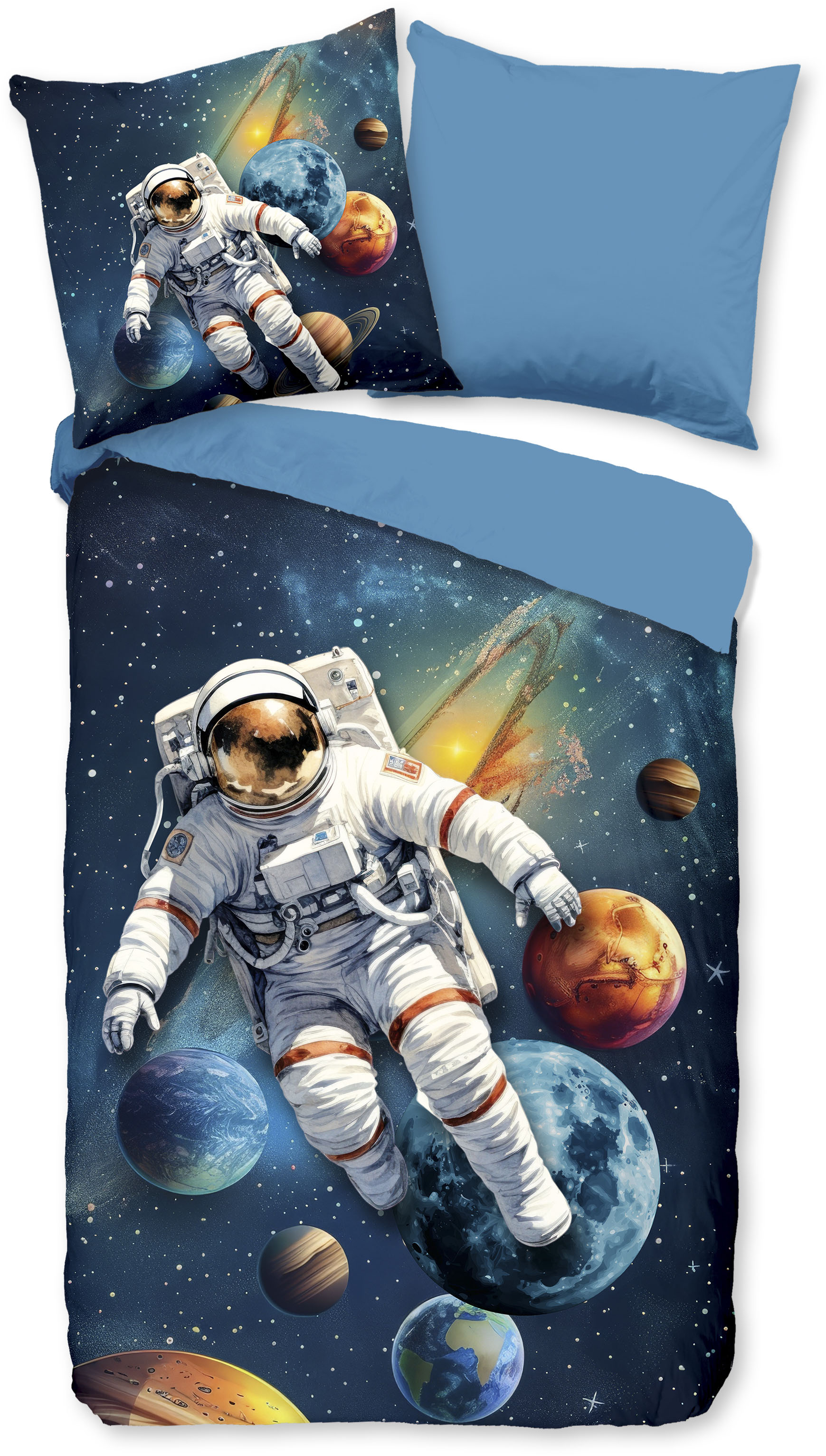 PURE luxury collection Kinderbettwäsche »Saros«, Mikrofaser, 135x200, 2 Tei günstig online kaufen
