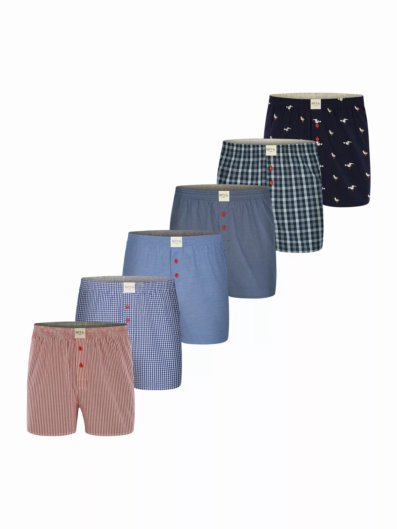 Phil & Co. Boxer Sets (6-St) günstig online kaufen