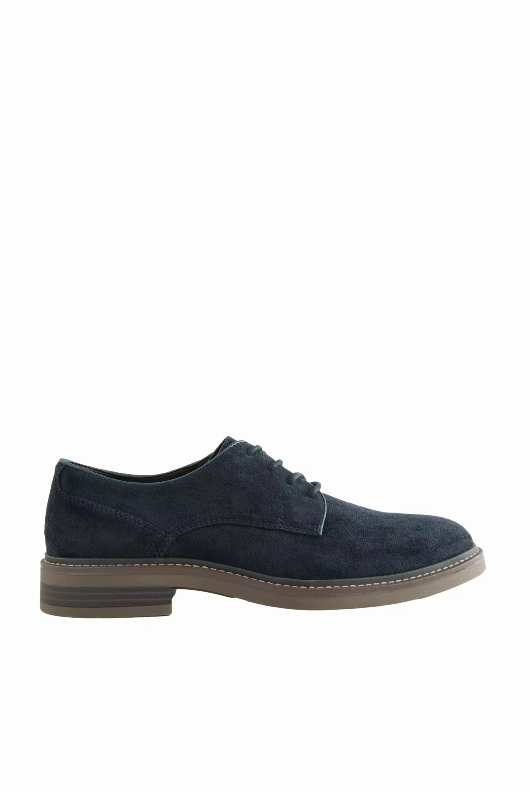 Next Derby-Schuhe aus Velourskunstleder Schnürschuh (1-tlg) günstig online kaufen