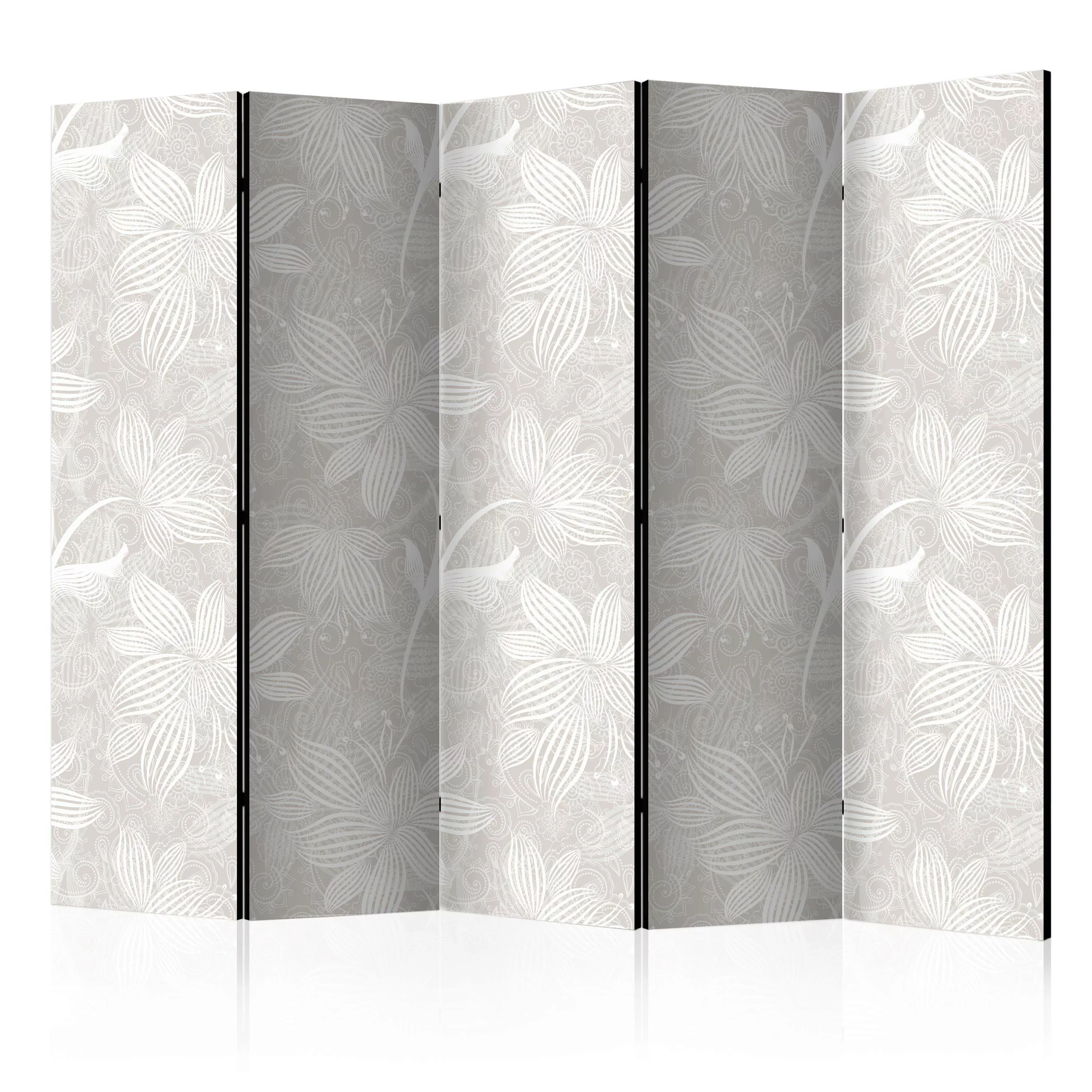 5-teiliges Paravent - Floral Elements Ii [room Dividers] günstig online kaufen