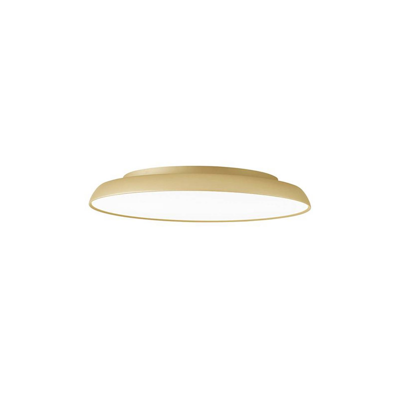 LED-Deckenlampe Art, Ø 30 cm, creme-goldfarben, Metall günstig online kaufen