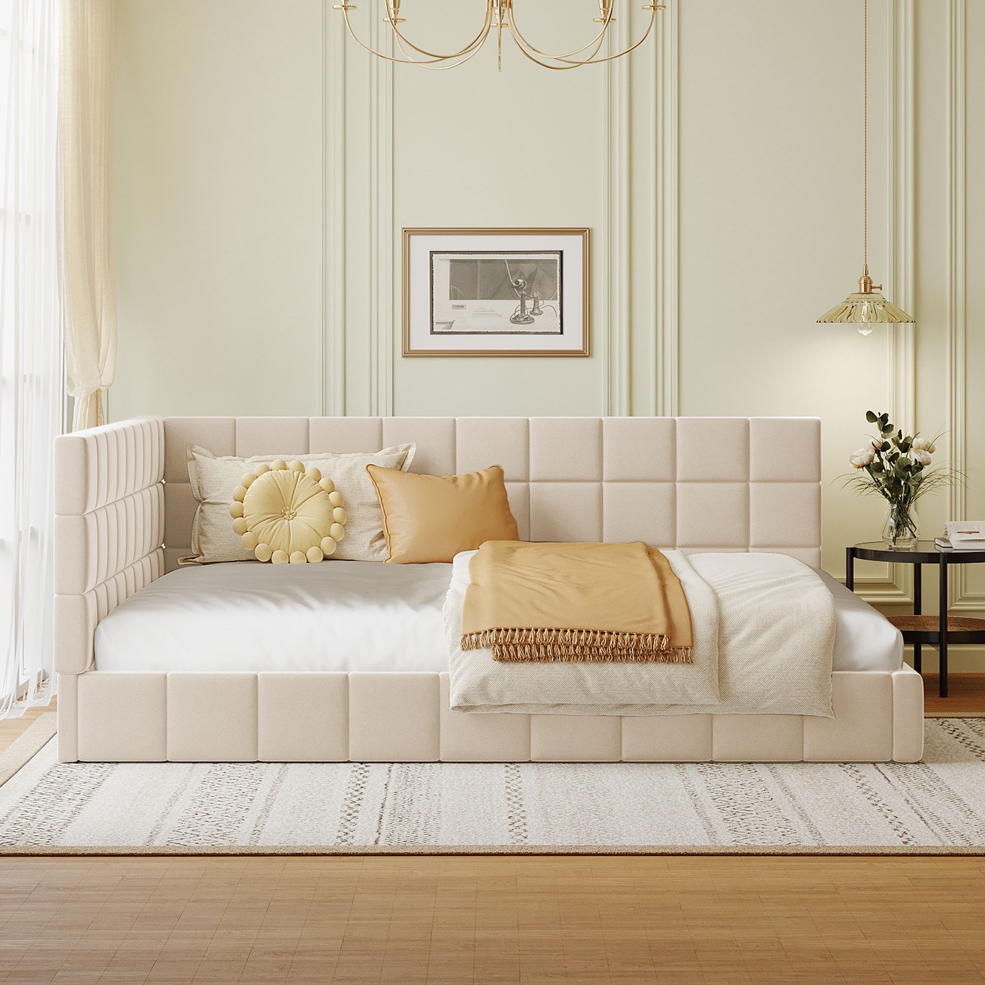BlingBin Schlafsofa Polsterbett Daybett Doppelbett, 1er günstig online kaufen