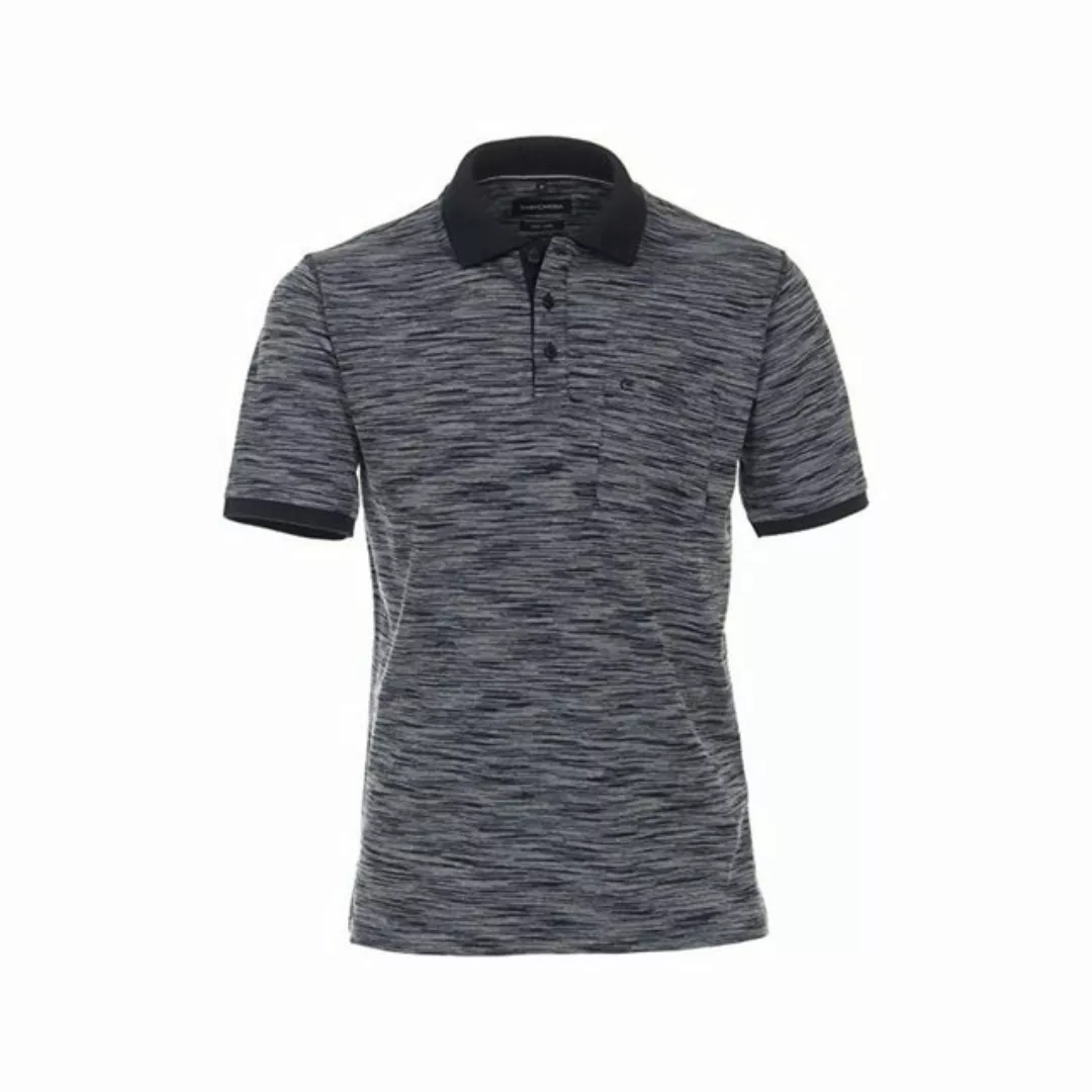 VENTI Poloshirt blau passform textil (1-tlg) günstig online kaufen