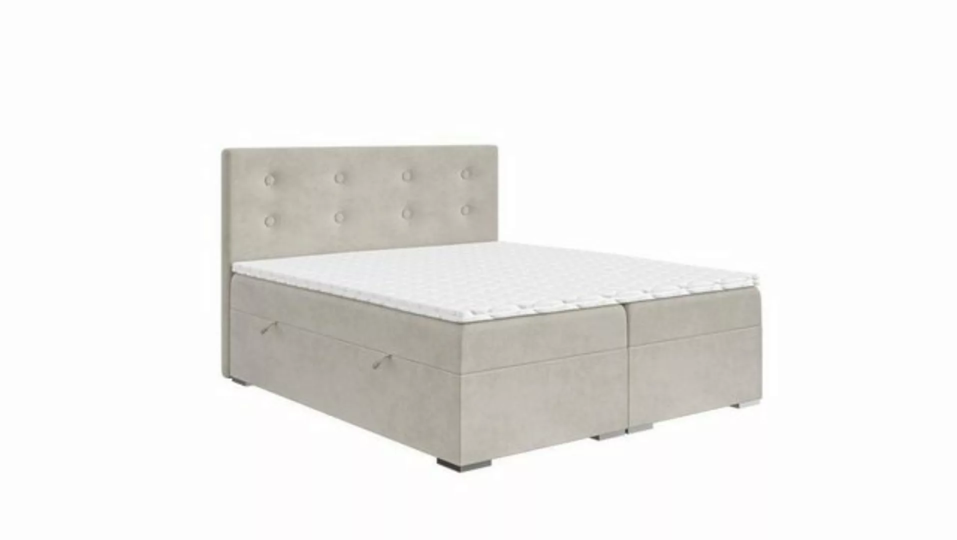 JVmoebel Boxspringbett Schlafzimmer Luxus Doppelbett Stil Modern Polsterbet günstig online kaufen