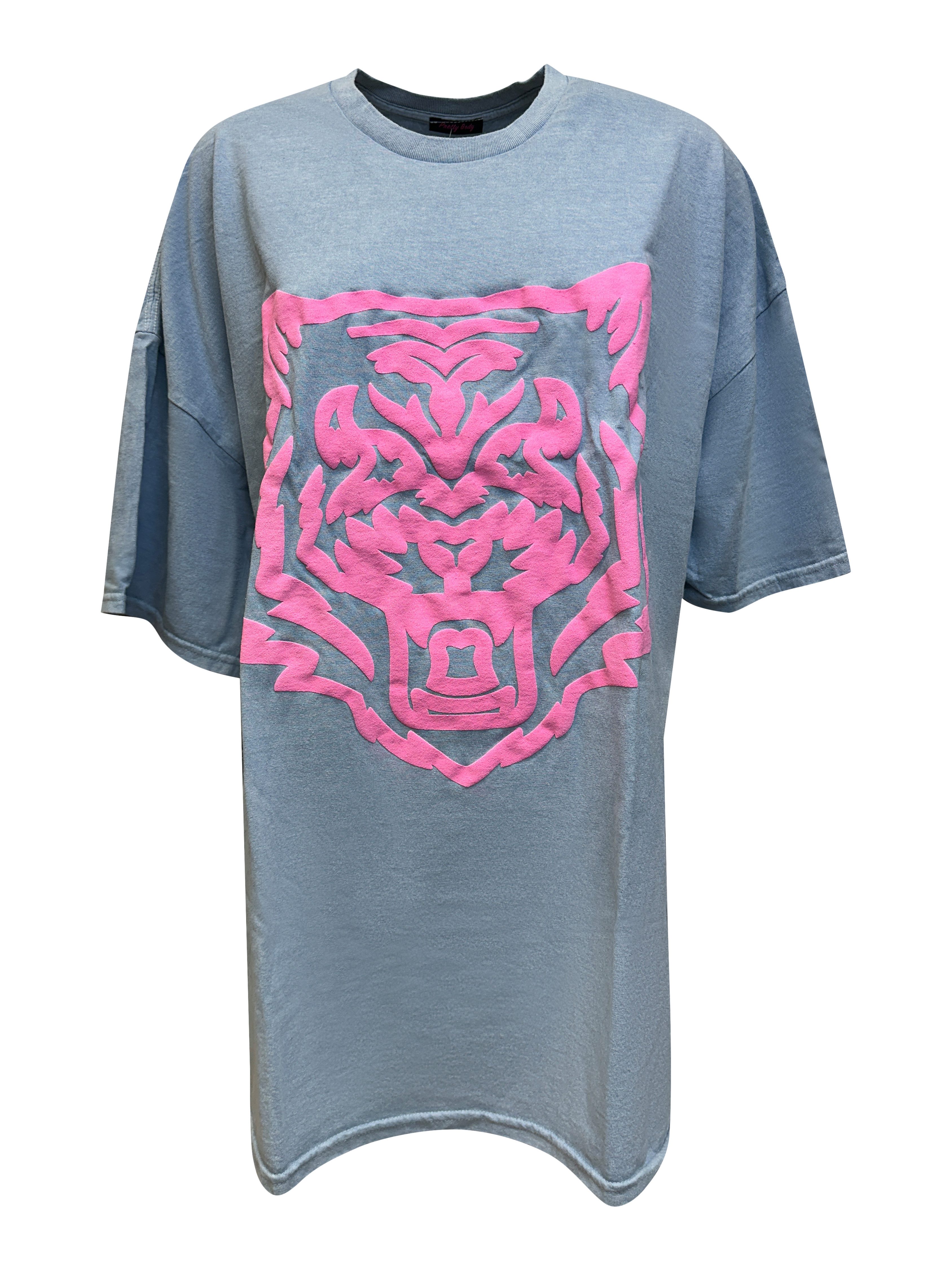 Worldclassca Print-Shirt Worldclassca Oversized Animal Print günstig online kaufen